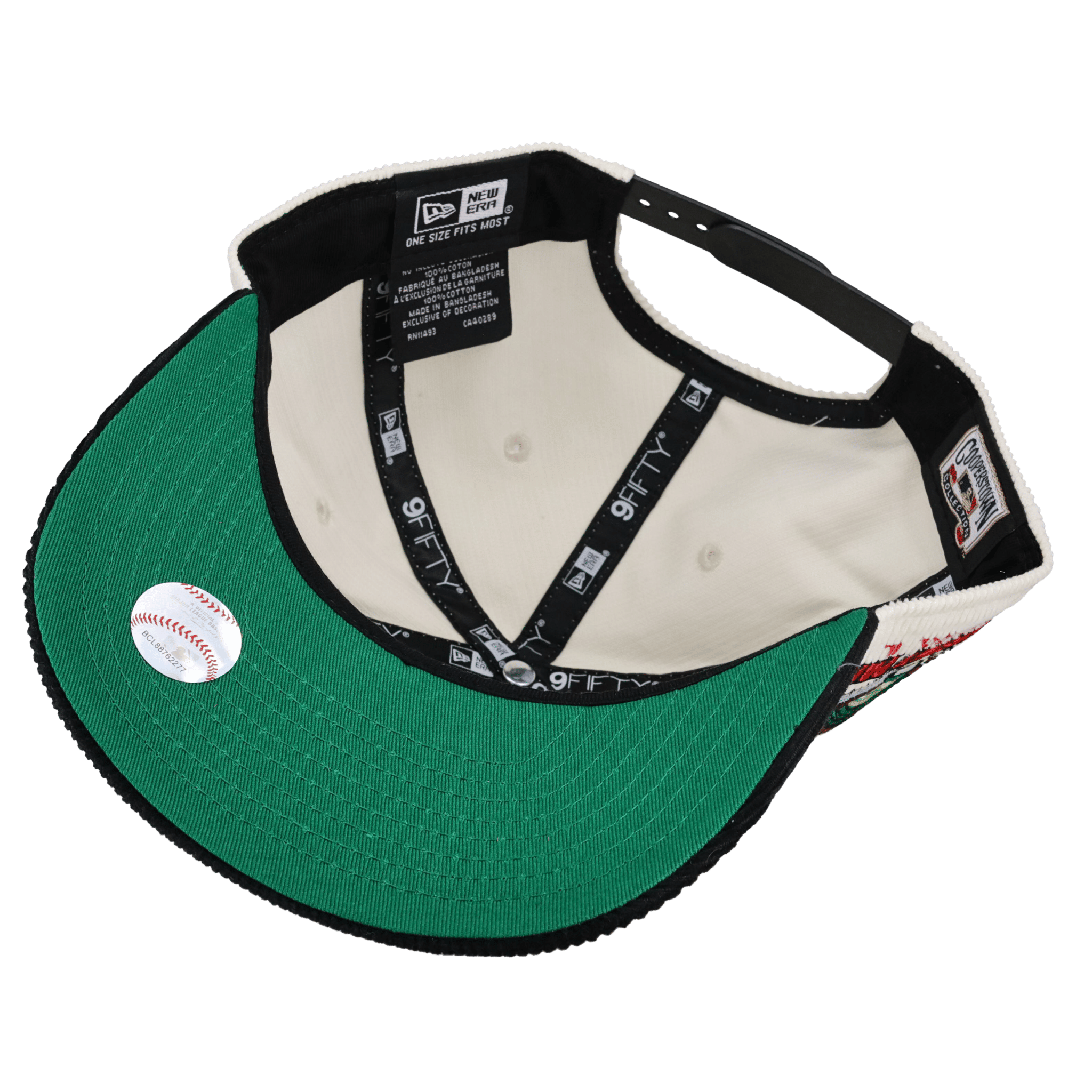 Chicago White Sox Comiskey Park Off white Corduroy/Black 9Fifty A Frame Snapback Hat