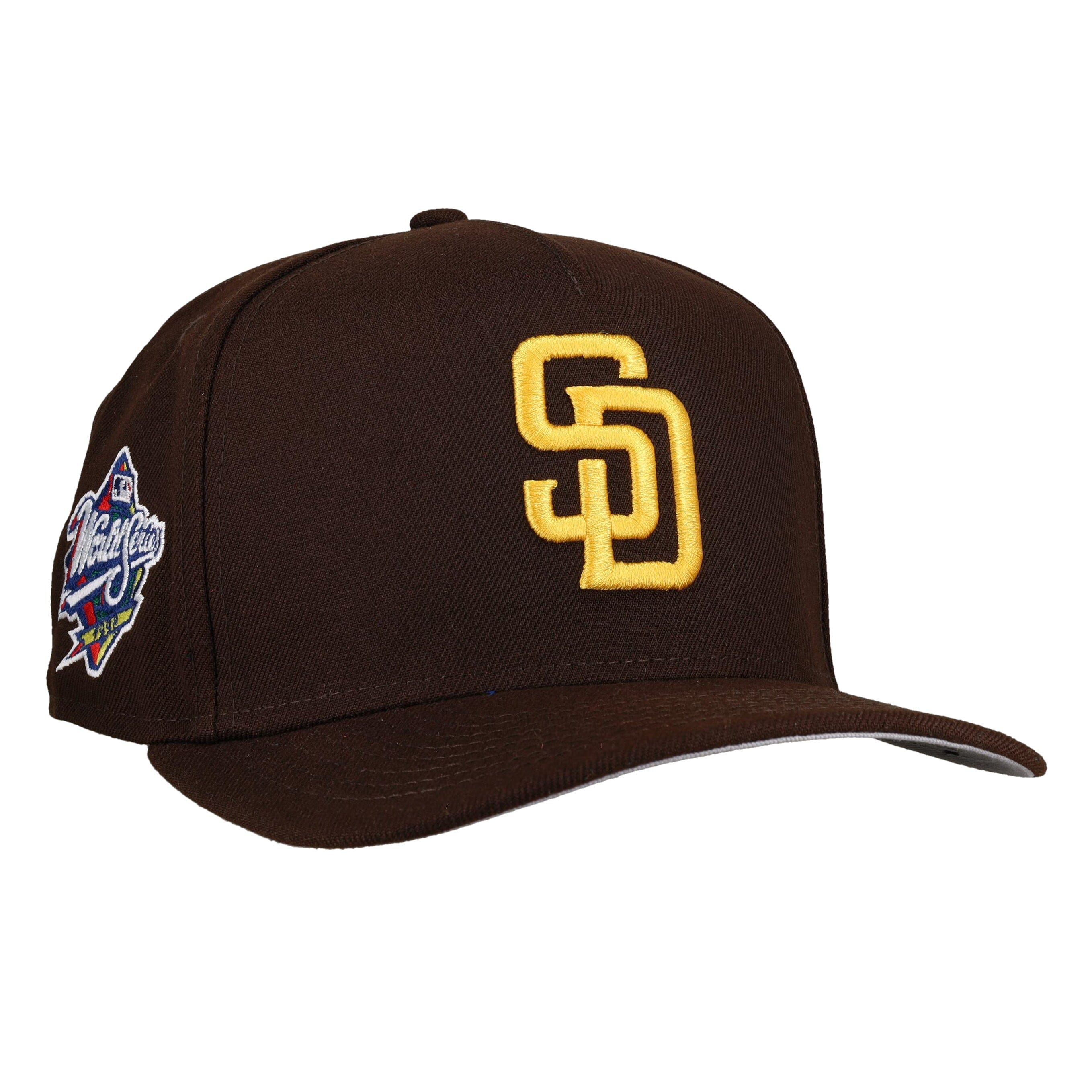 San Diego Padres 1998 World Series Brown 9Fifty A Frame Snapback Hat
