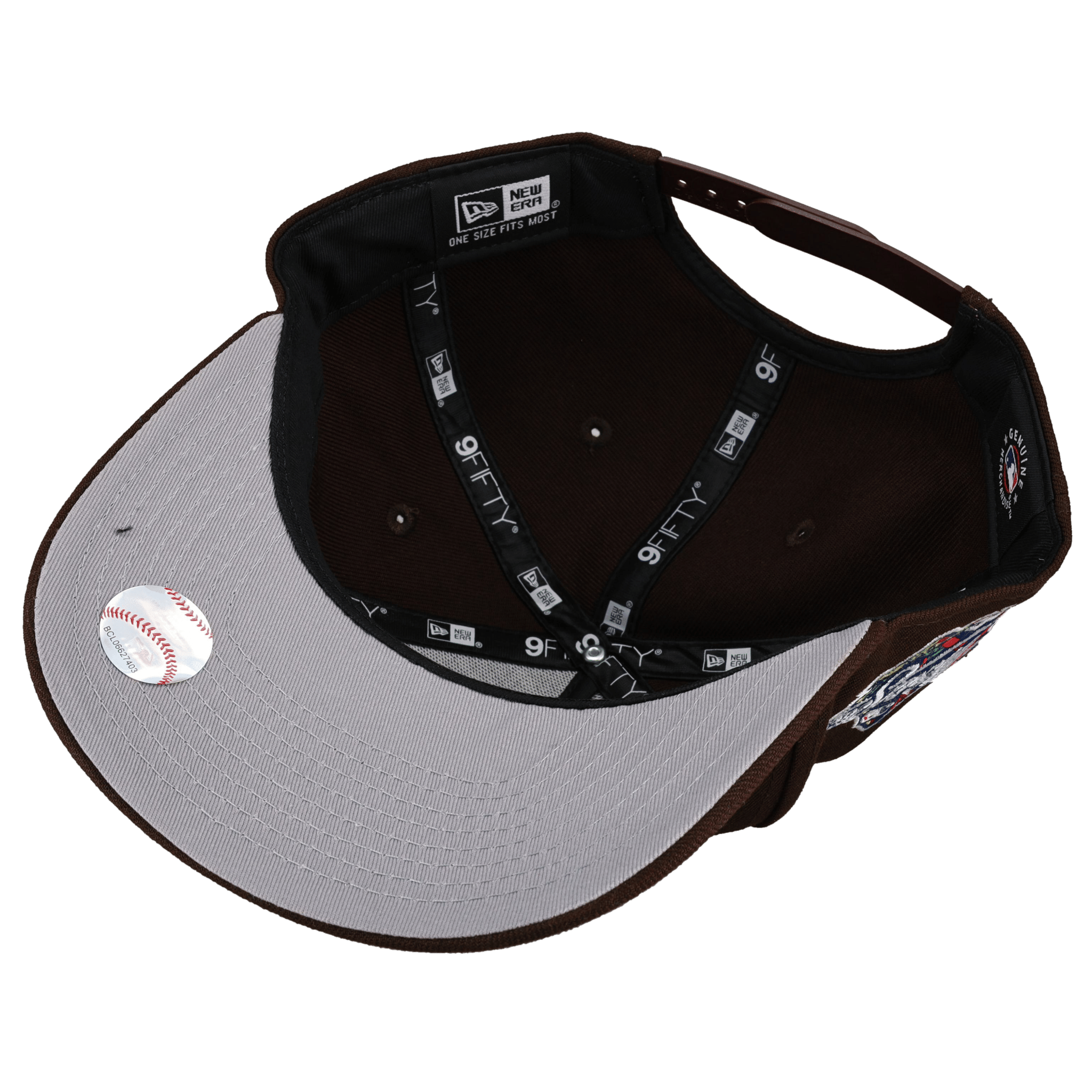 San Diego Padres 1998 World Series Brown 9Fifty A Frame Snapback Hat