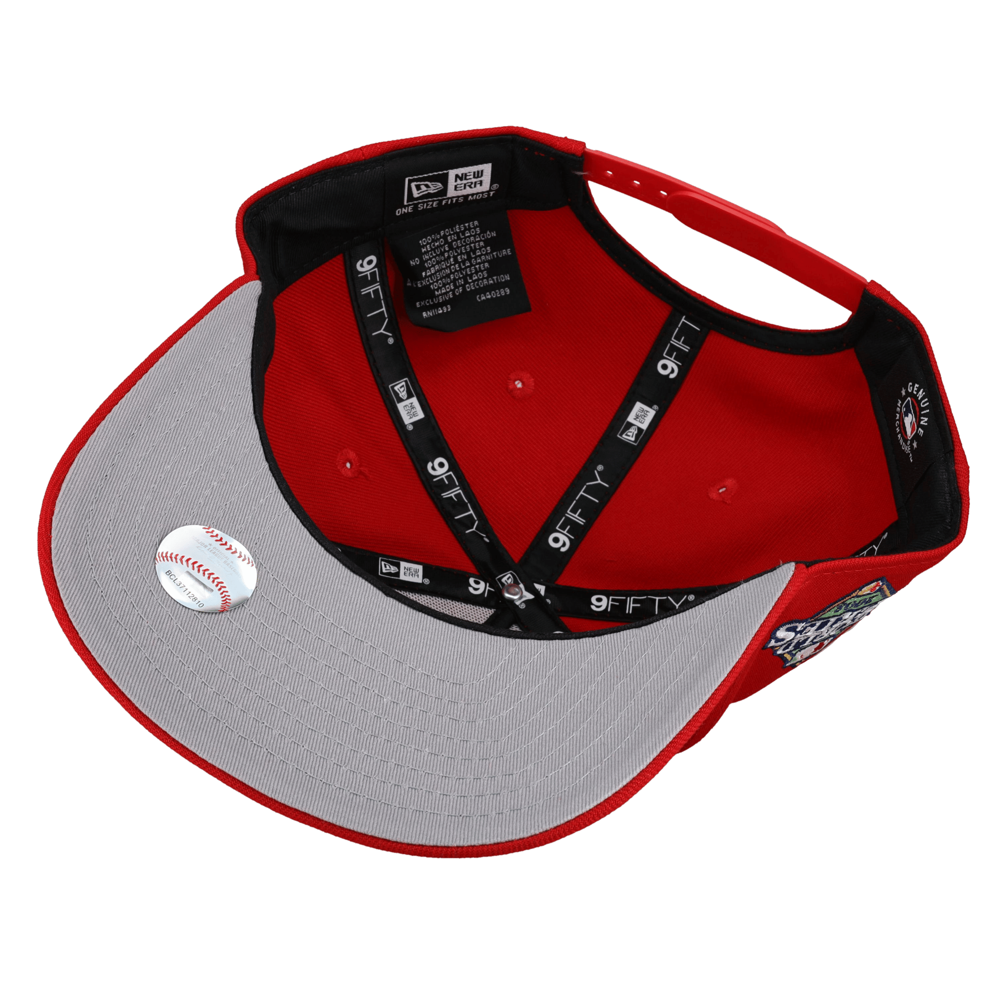 Philadelphia Phillies 2008 World Series Red New Era 9Fifty A Frame Snapback Hat