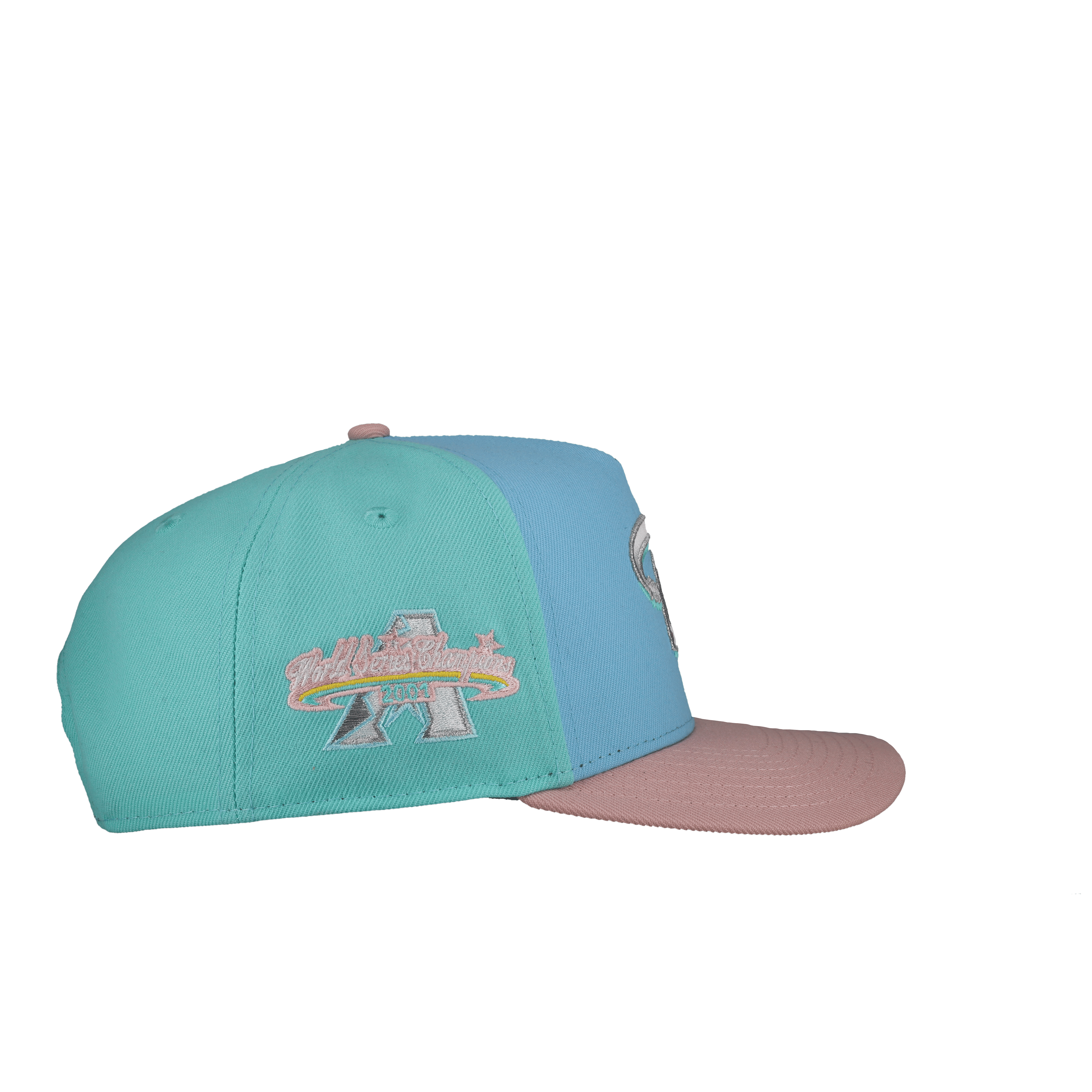 Arizona Diamondbacks 2001 World Series Multicolor 9Fifty A Frame Snapback Hat