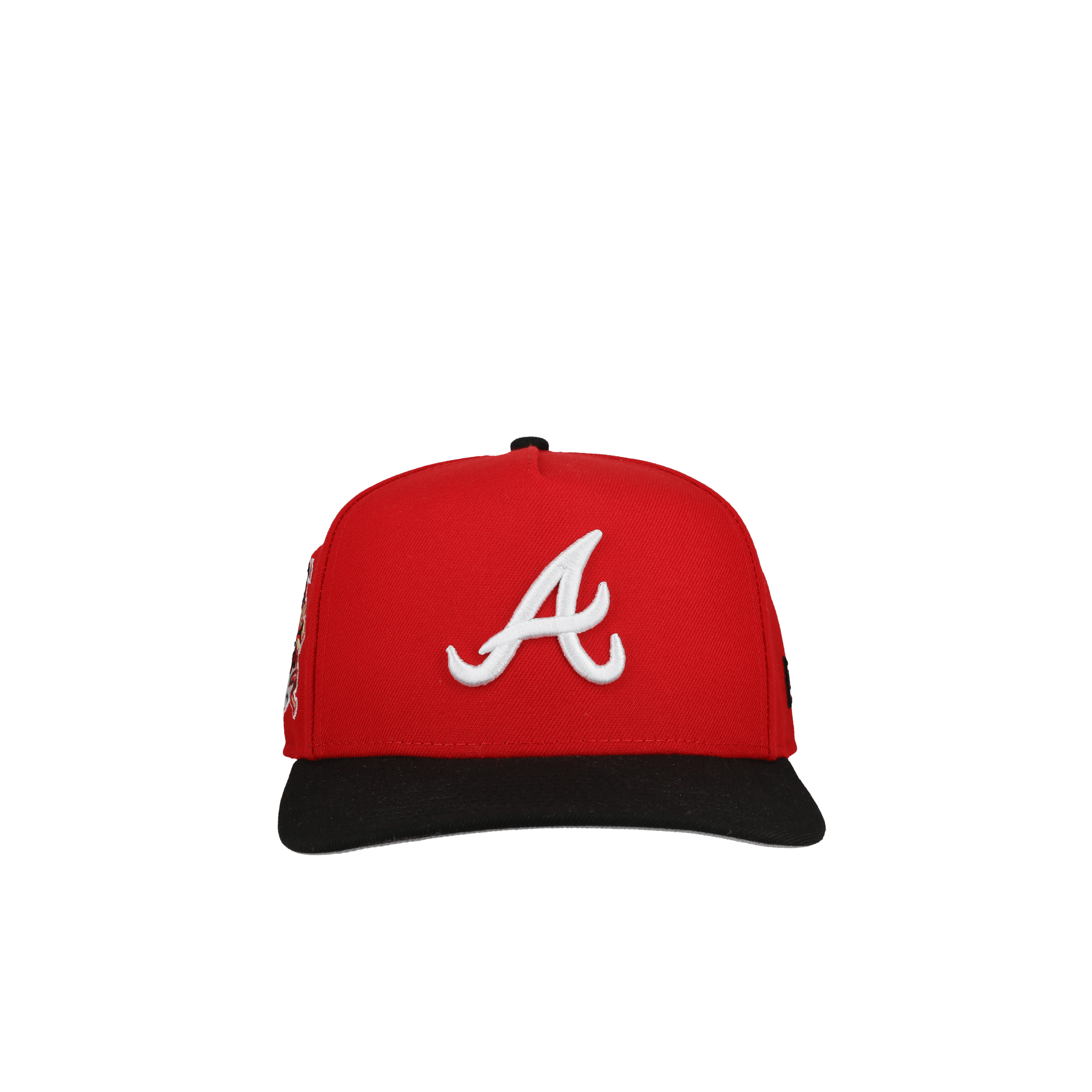Atlanta Braves 30th Anniversary Red/Black 9Fifty A Frame Snapback Hat