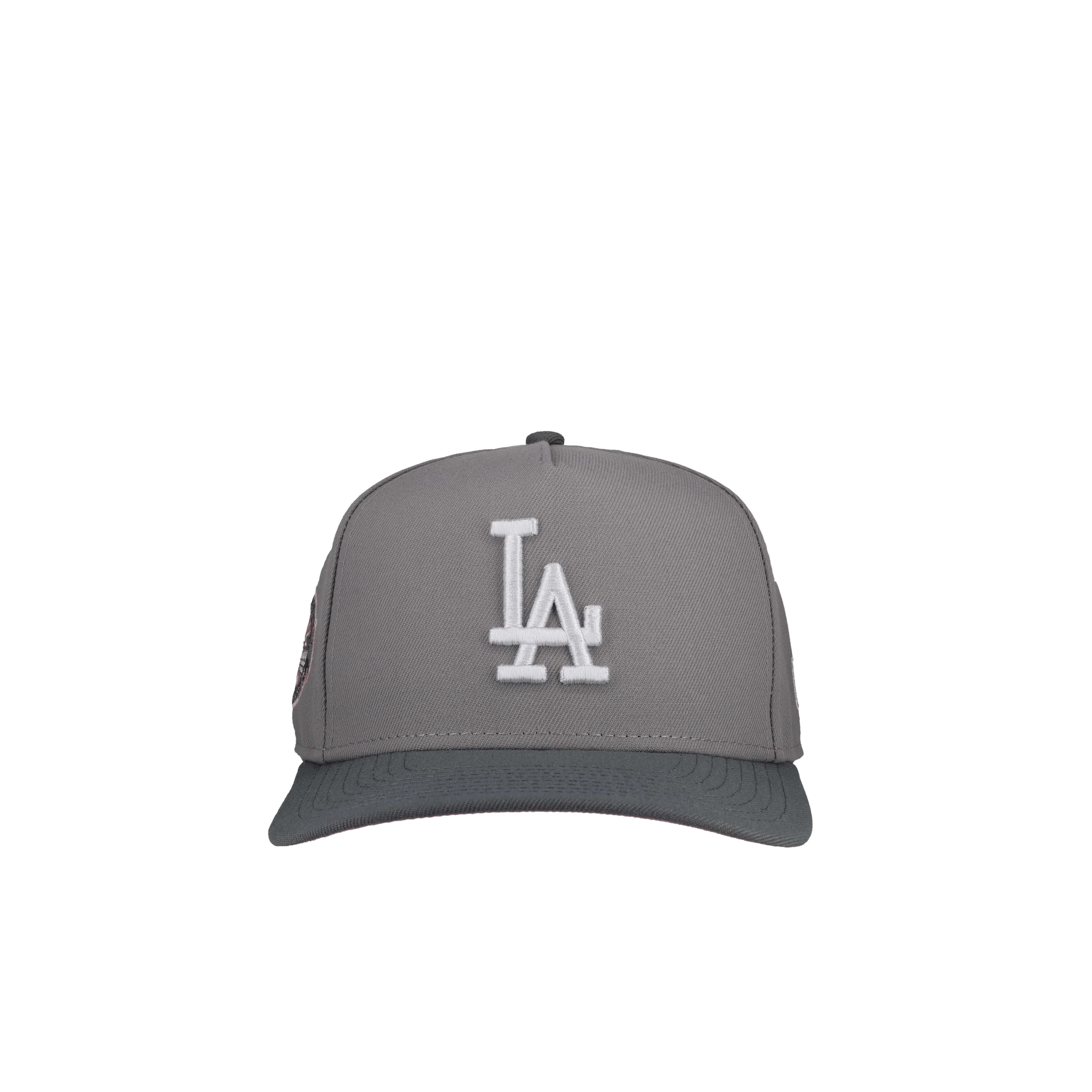 Los Angeles Dodgers 50th Anniversary Grey/Pink 9Fifty A Frame Snapback Hat