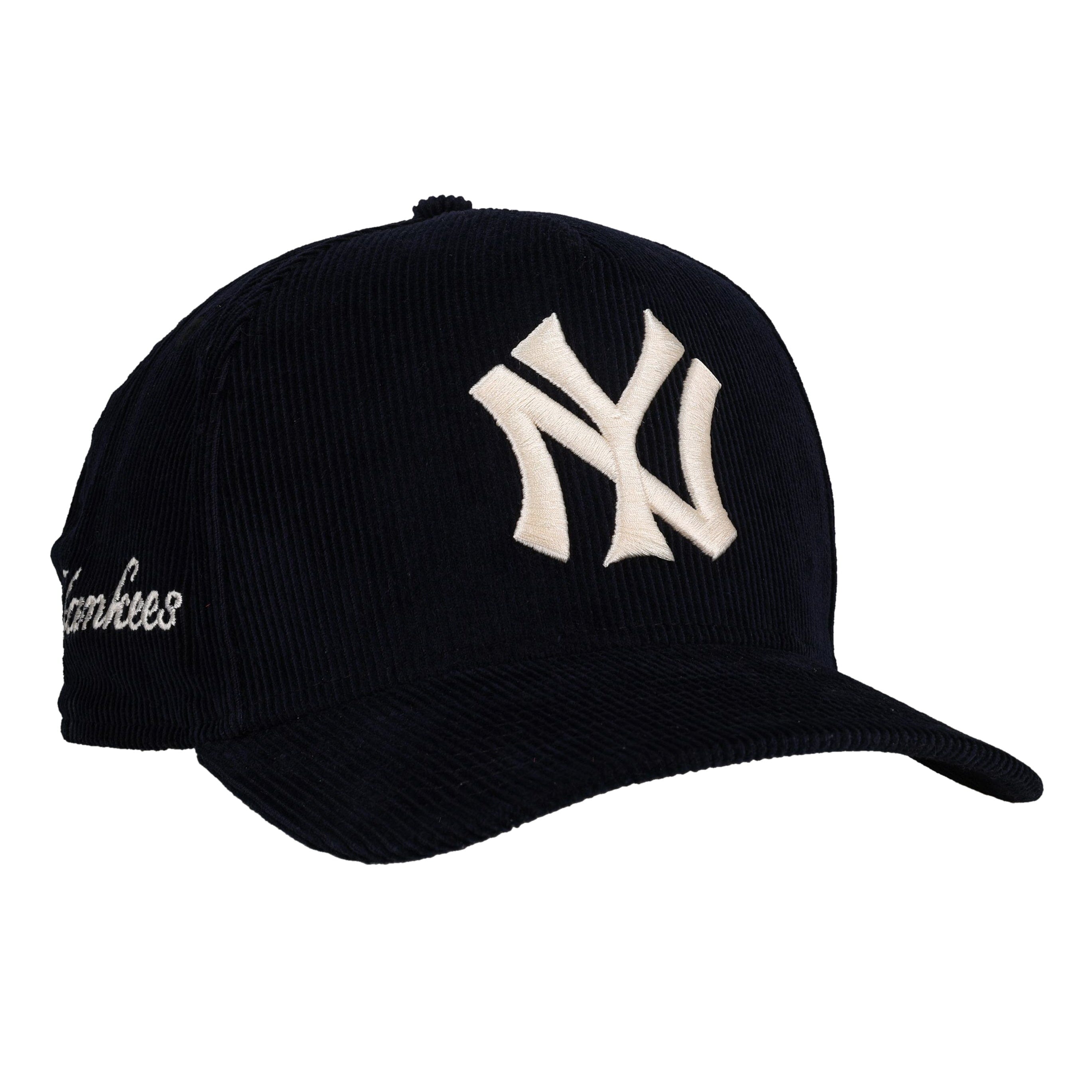 New York Yankees Navy Corduroy 9Fifty A Frame Snapback Hat