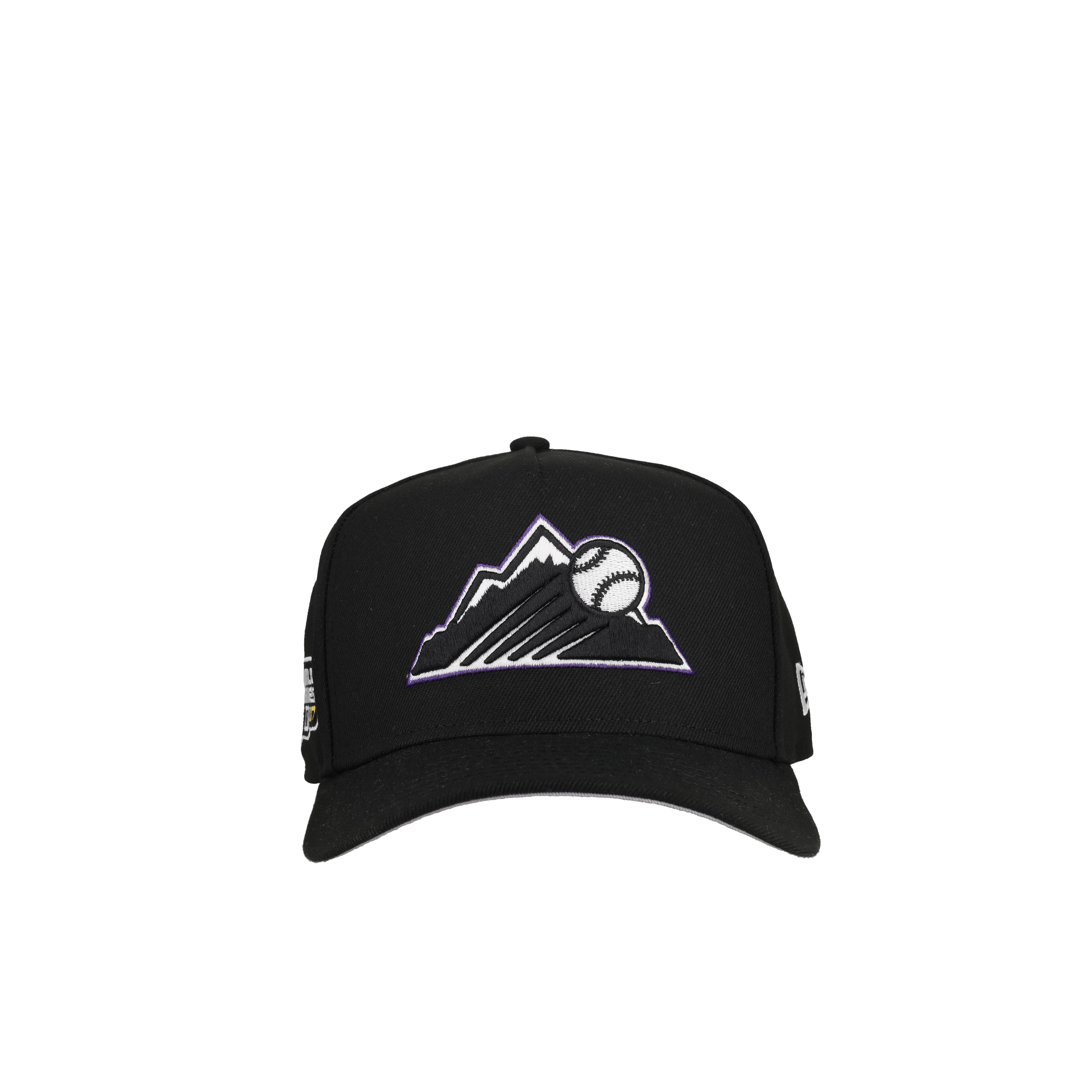 Colorado Rockies 2007 Team Color 9Fifty A Frame Snapback Hat (Grey Brim)