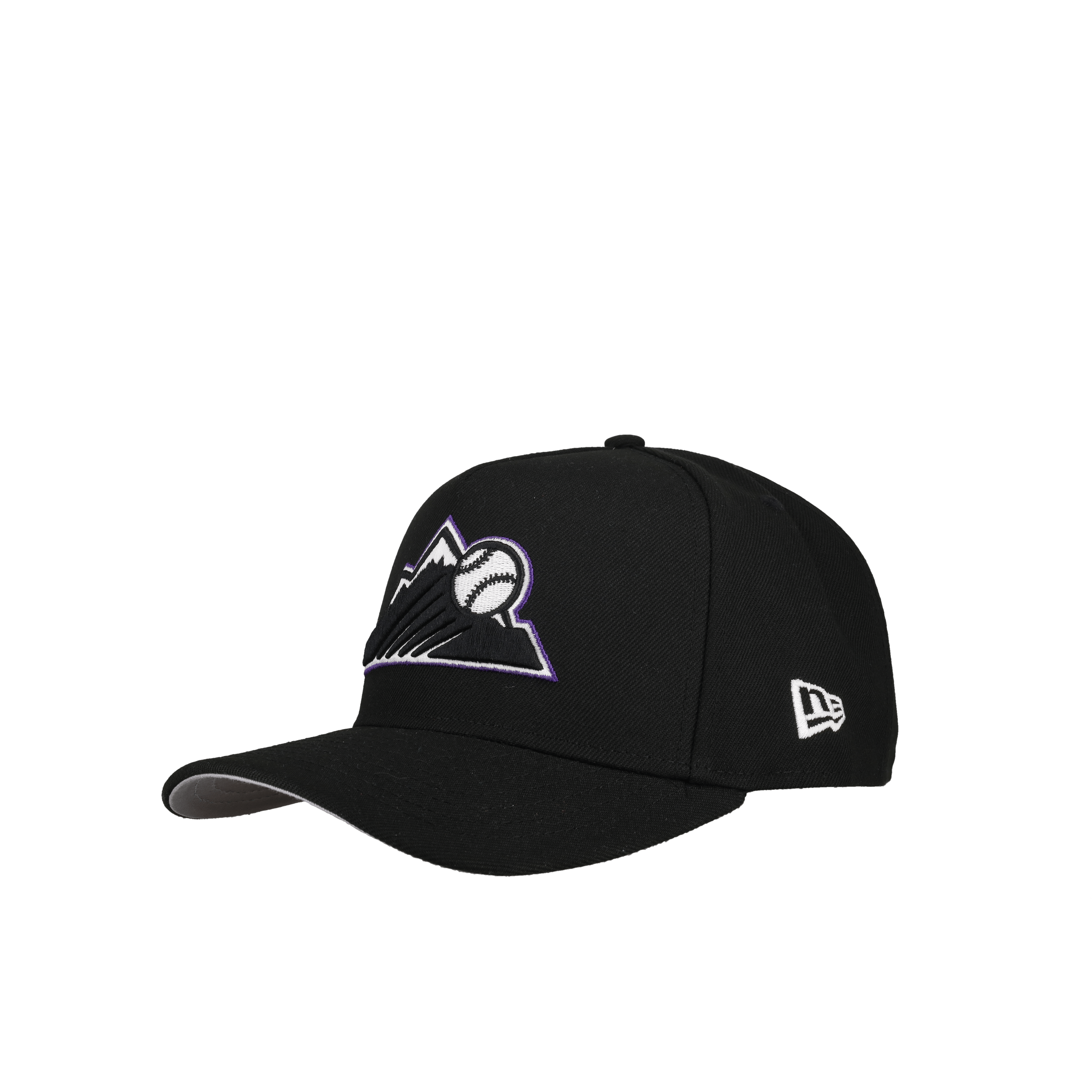 Colorado Rockies 2007 Team Color 9Fifty A Frame Snapback Hat (Grey Brim)