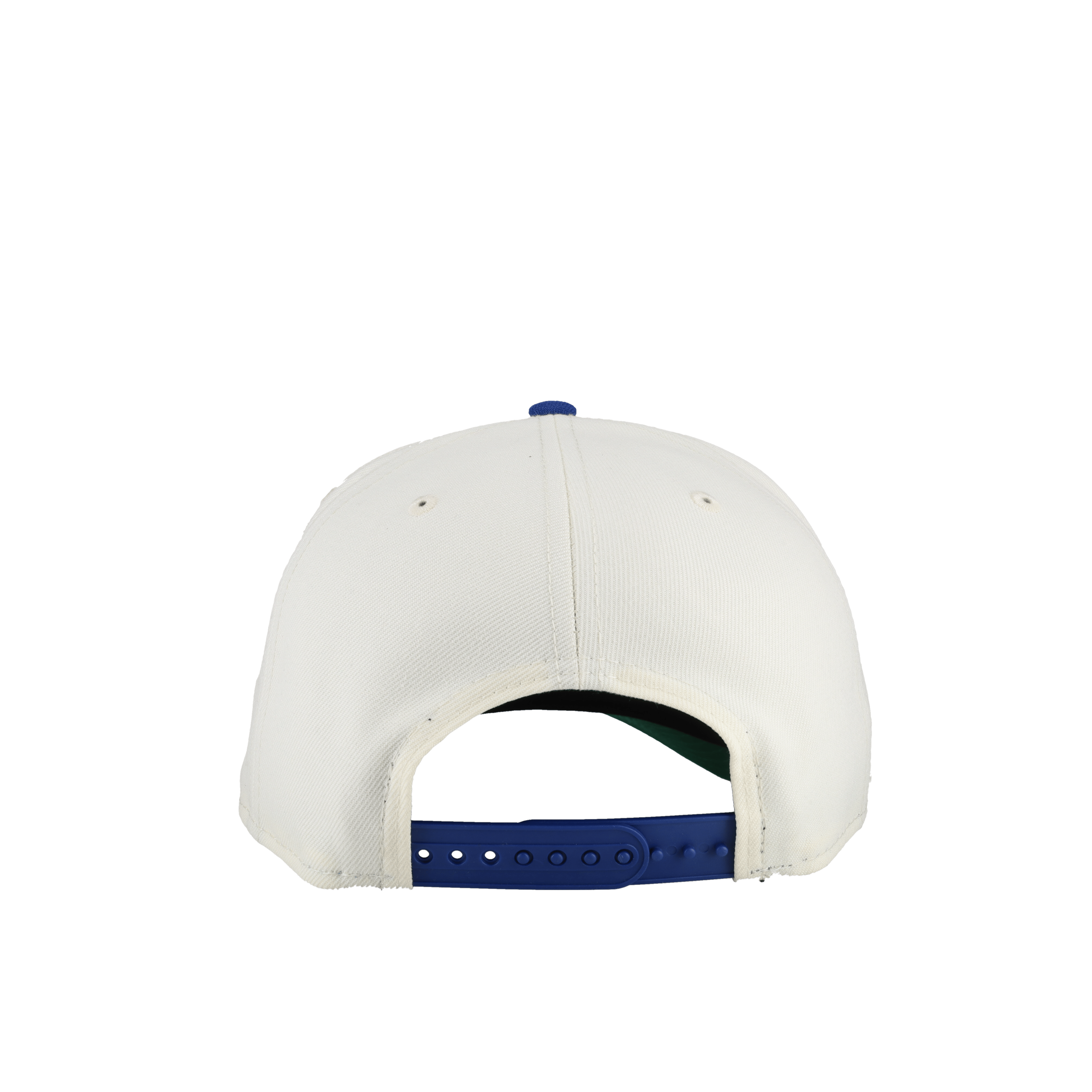 New York Mets 1962 Team Color 9Fifty A Frame Snapback Hat (Green Brim) Version 2