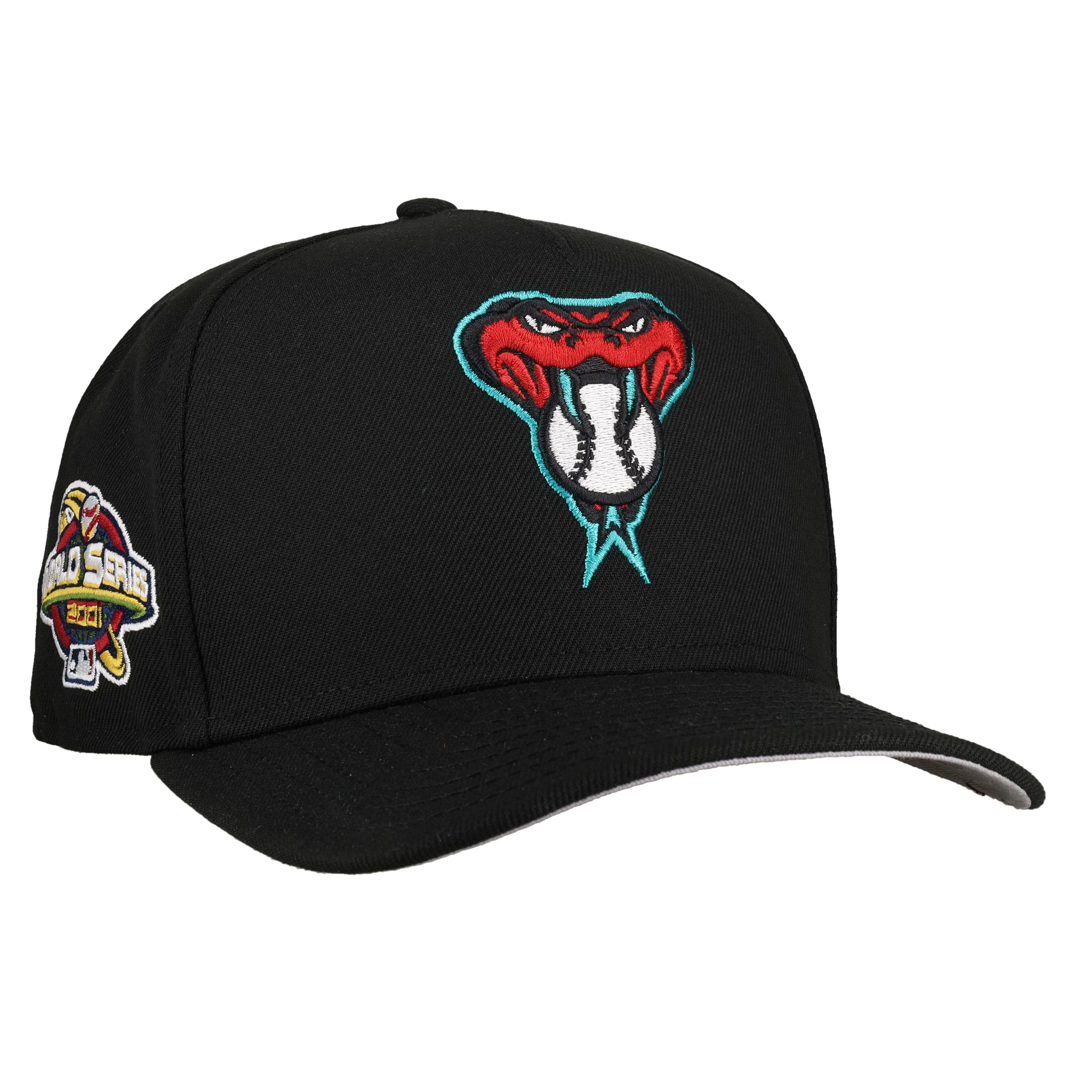 Arizona Diamondbacks 2001 Team Color 9Fifty A Frame Snapback Hat (Grey Brim)