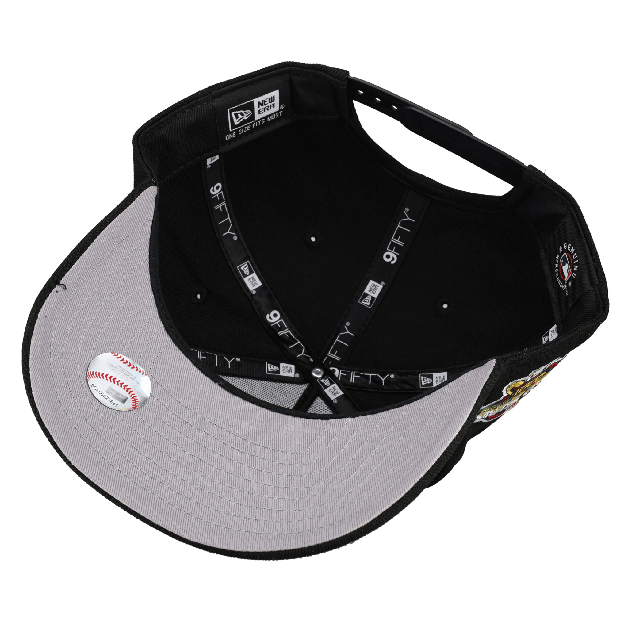 Arizona Diamondbacks 2001 Team Color 9Fifty A Frame Snapback Hat (Grey Brim)