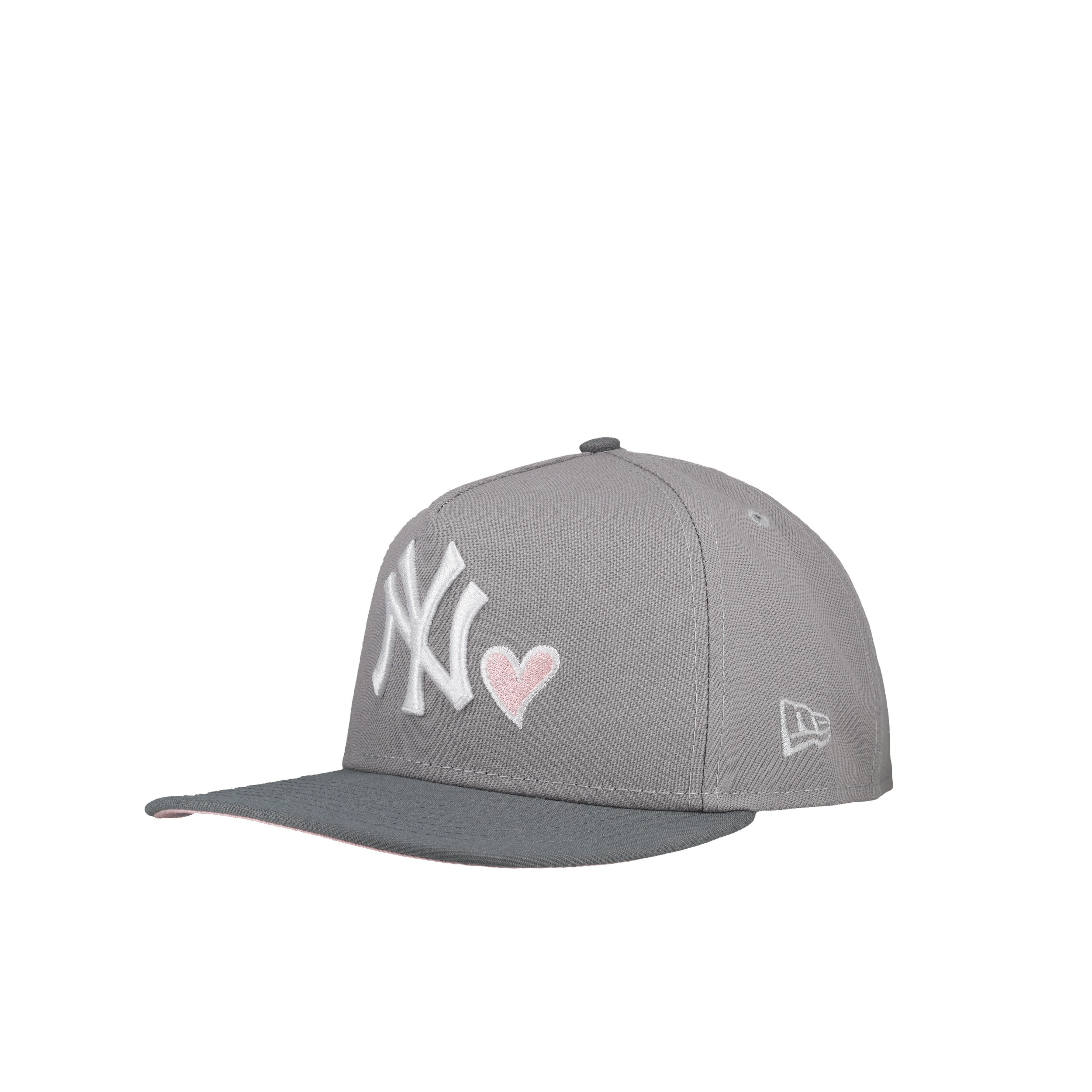 New York Yankees 50th Anniversary Grey Heart 9Fifty A Frame Snapback Hat