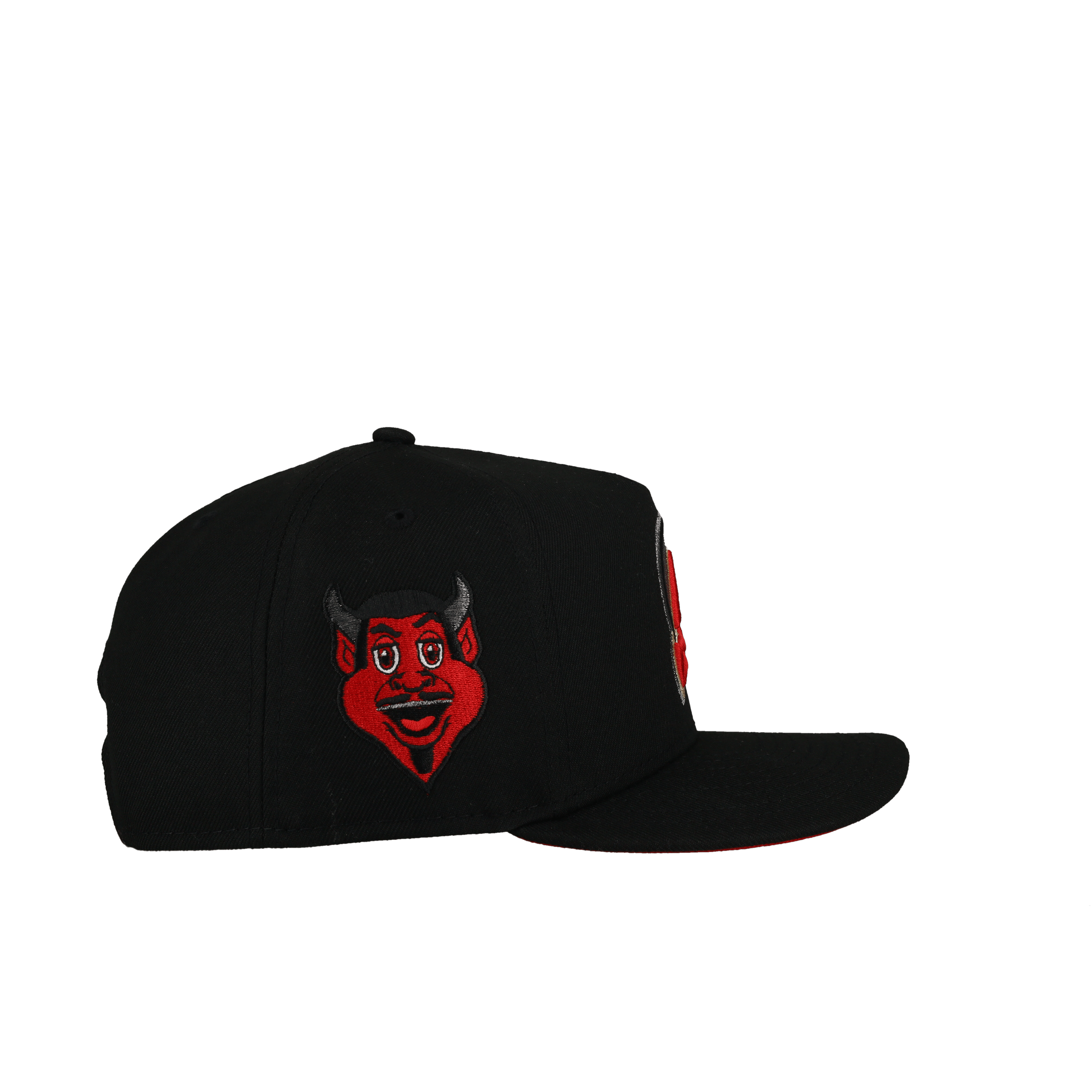 New Jersey Devils Black 9Fifty A Frame Snapback Hat