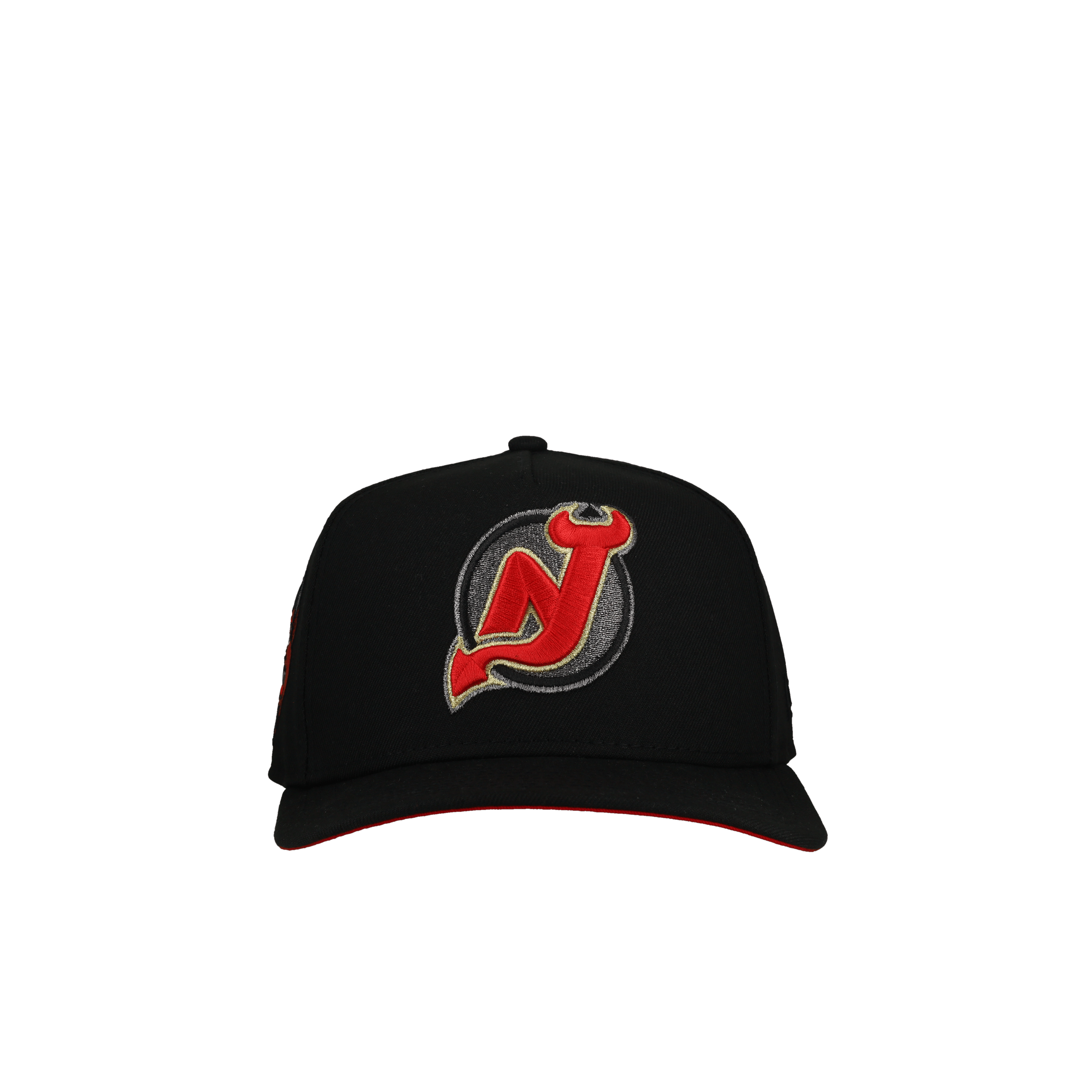 New Jersey Devils Black 9Fifty A Frame Snapback Hat