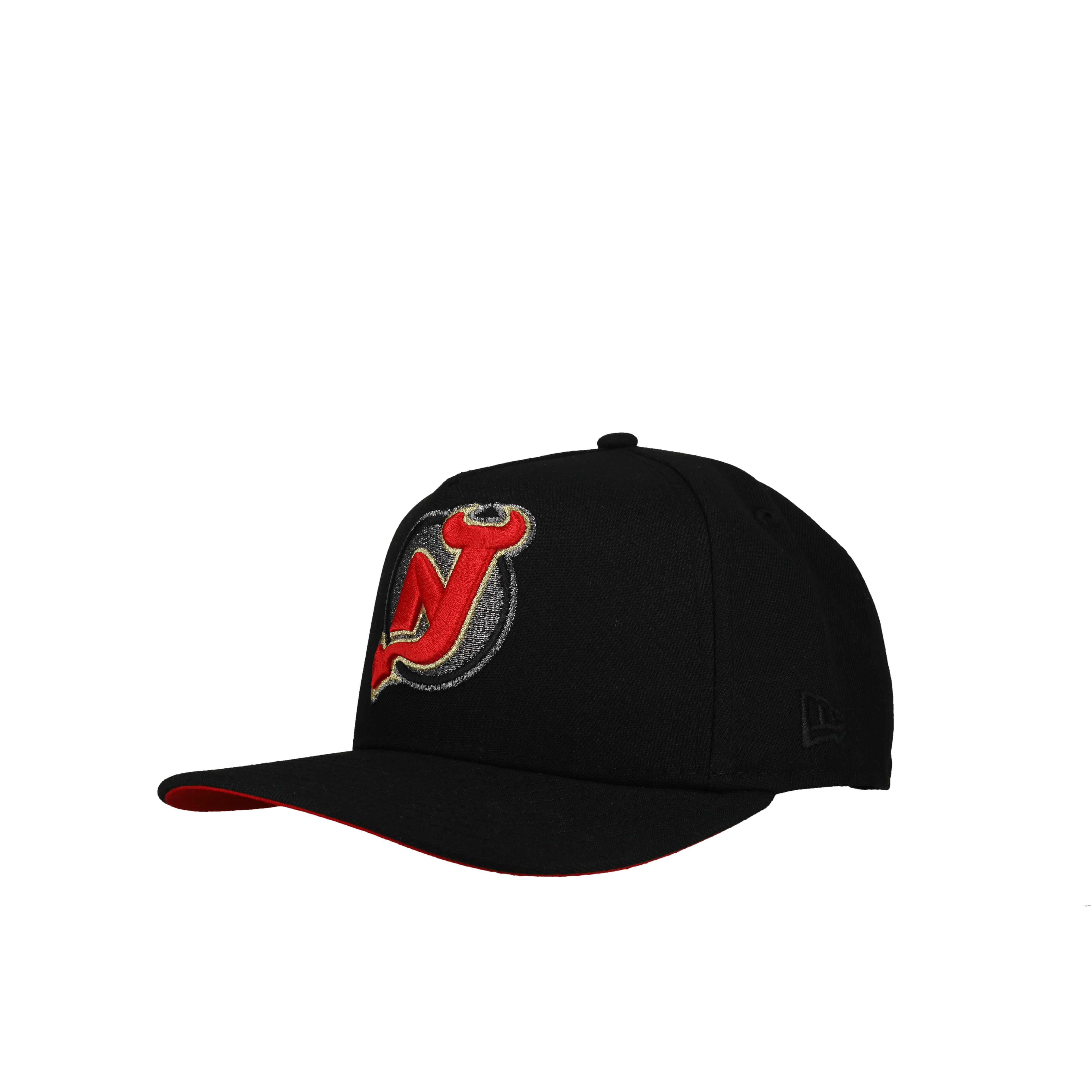 New Jersey Devils Black 9Fifty A Frame Snapback Hat