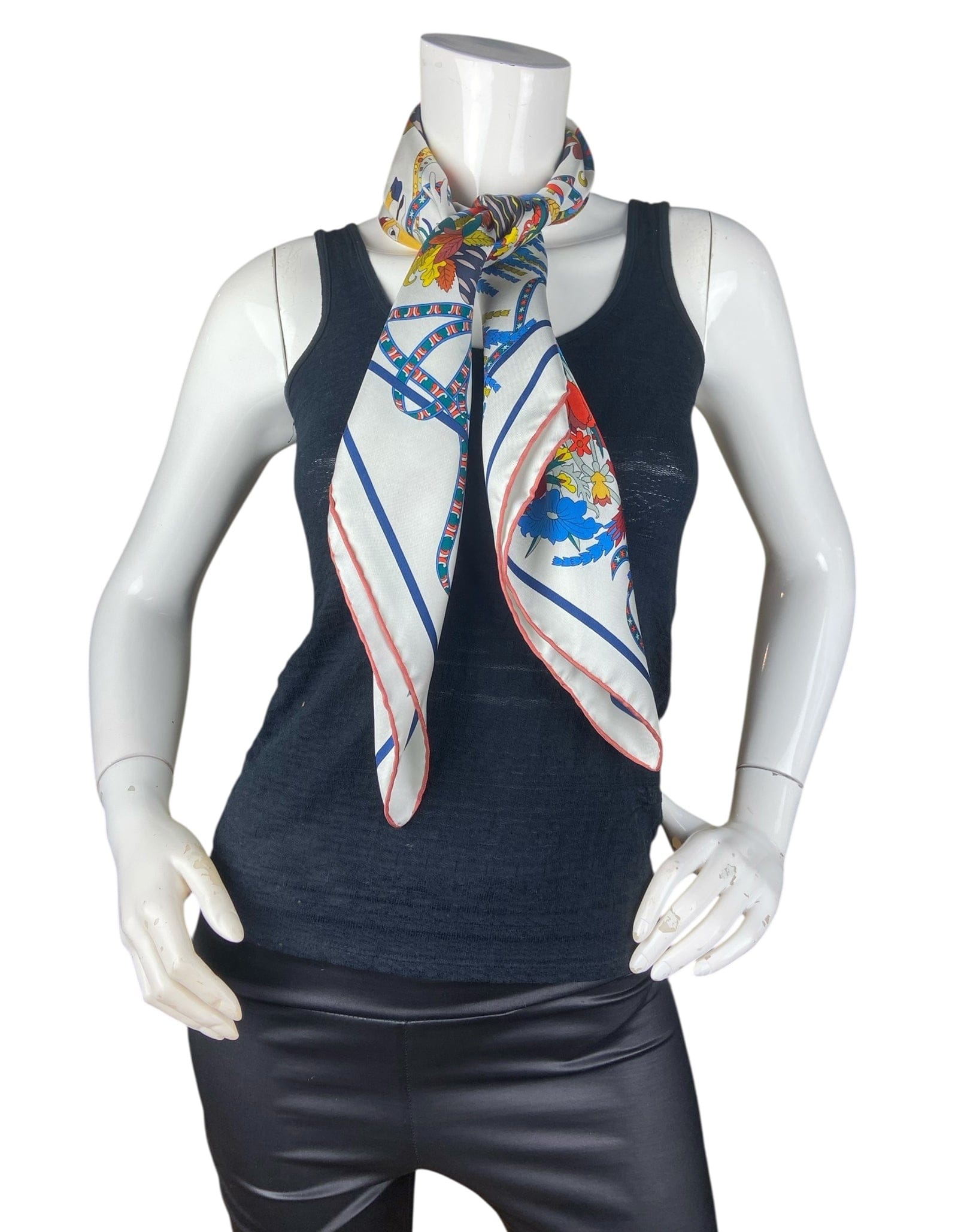 ASC Resale Hermes NWT Le Sacre Des Saisons 90 cm Silk Scarf