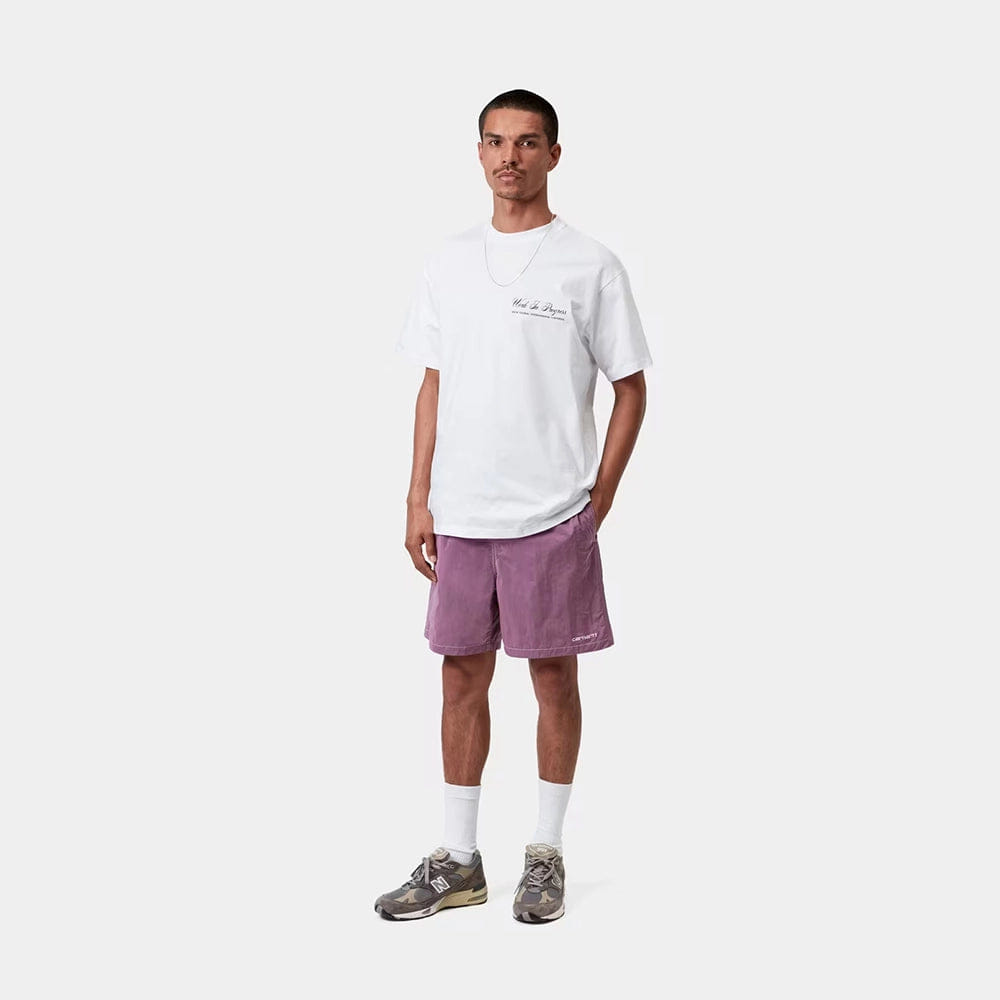 Carhartt Work In Progress Carhartt WIP Canby Swim Trunks – Gentle Purple / White