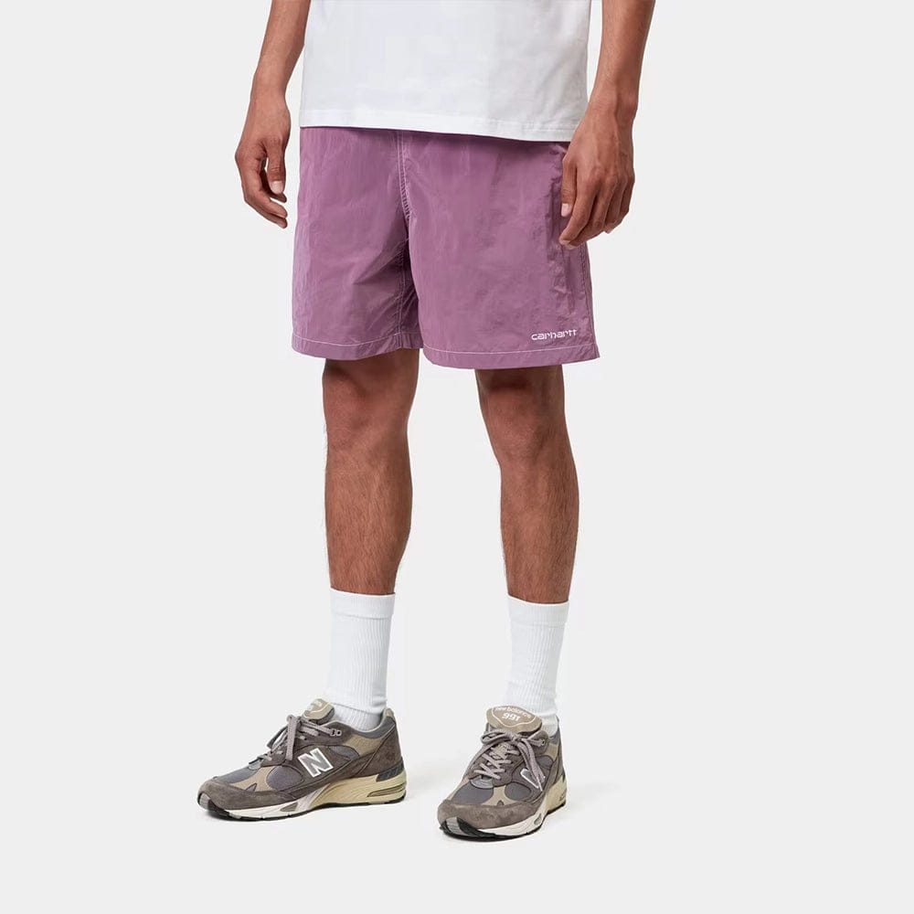 Carhartt Work In Progress Carhartt WIP Canby Swim Trunks – Gentle Purple / White