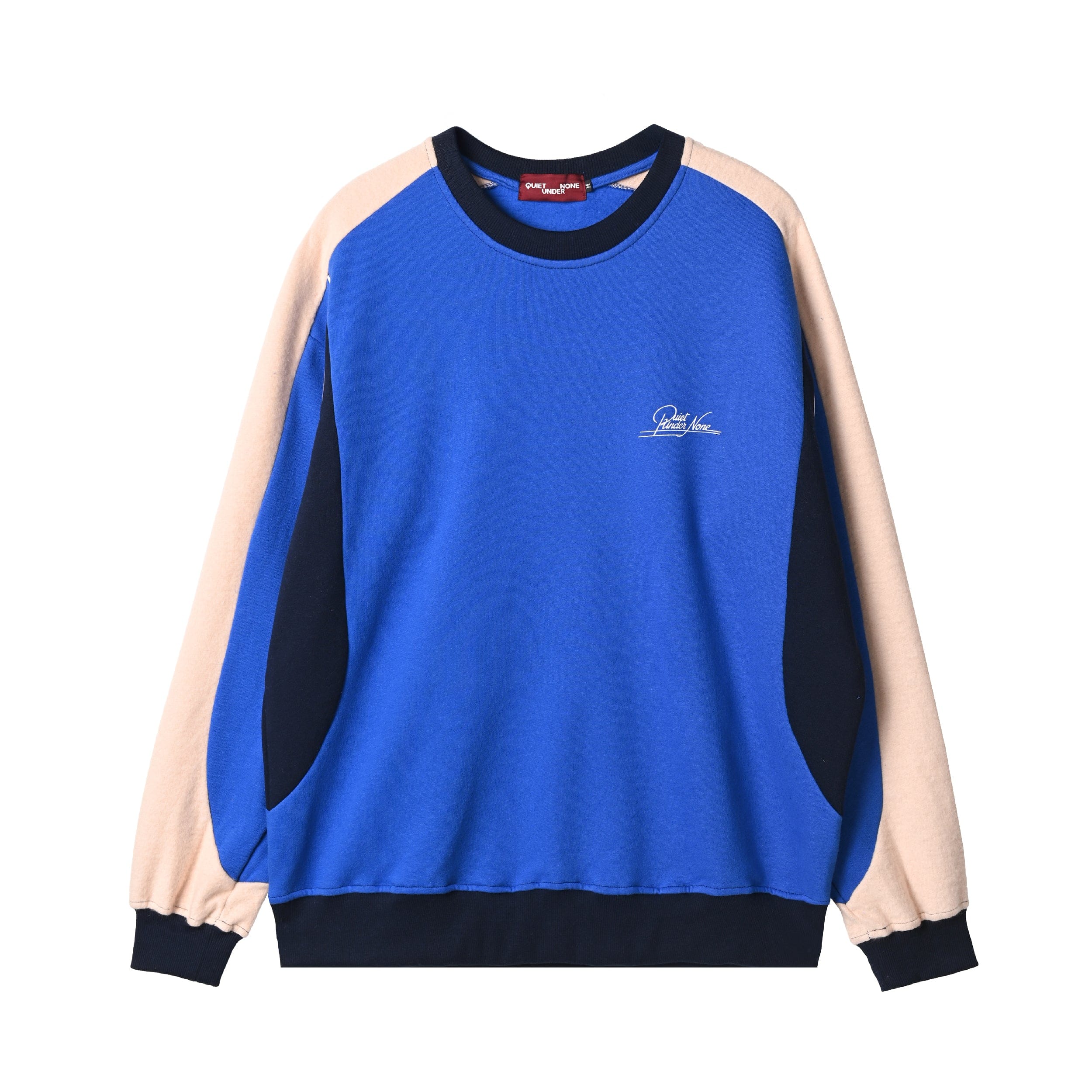 Quiet Under None Snatch Crewneck - Blue
