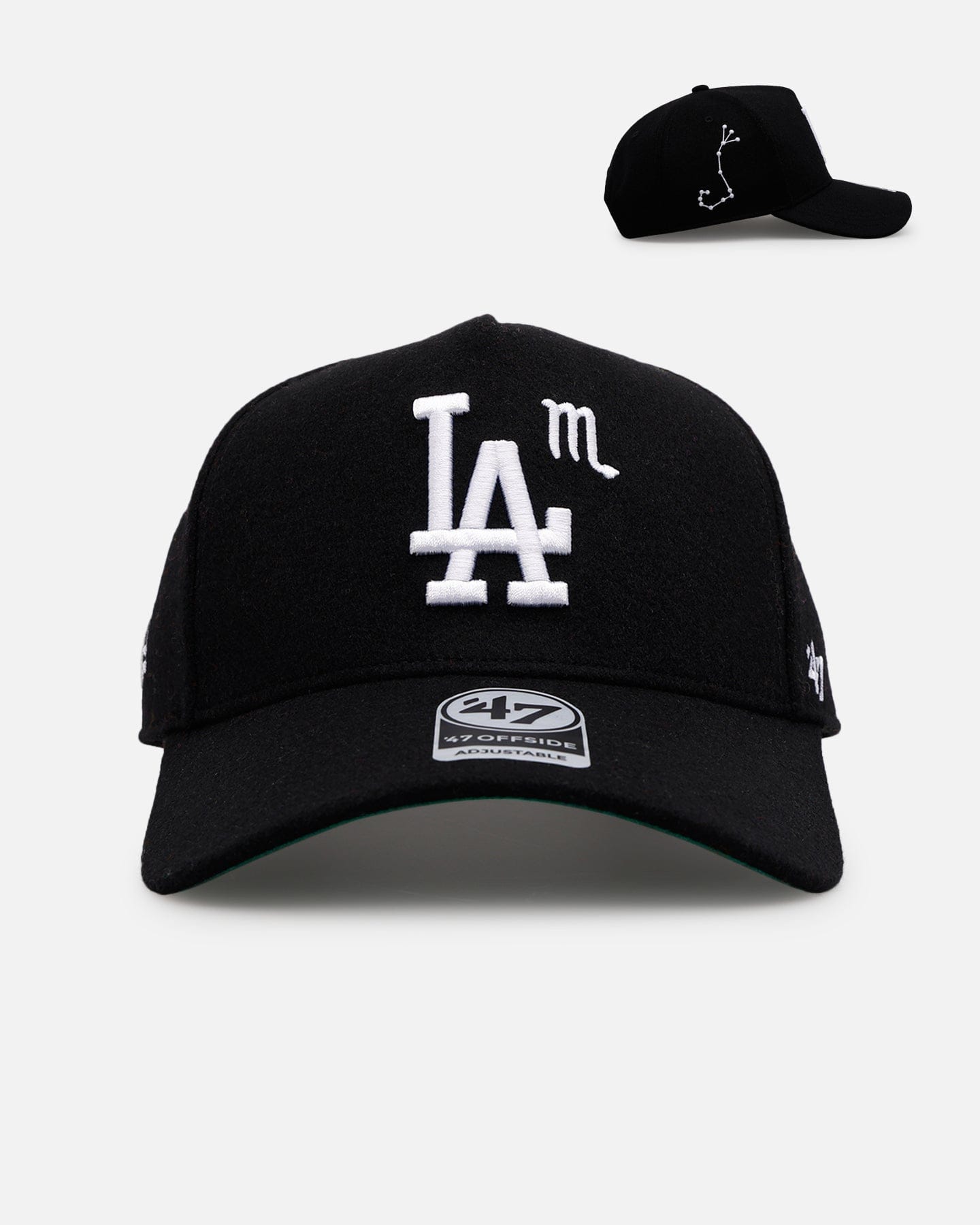 47 Brand Los Angeles Dodgers Zodiac Scorpio 47 Offside Snapback Black
