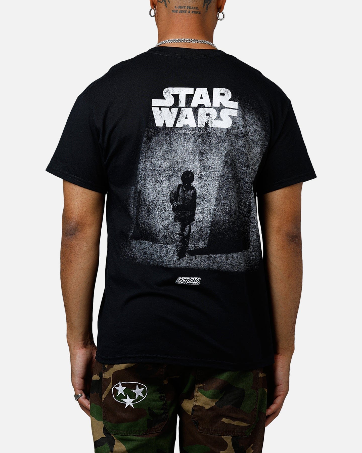 73studio Star Wars Anakin The Boy Vintage T - Shirt Black