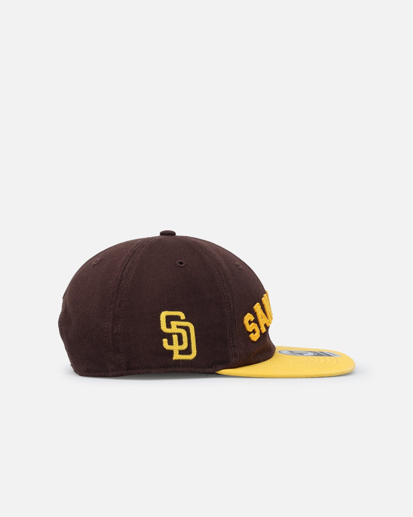 47 Brand San Diego Padres The City Block Collection Club Legacy '47 Captain Snapback Brown