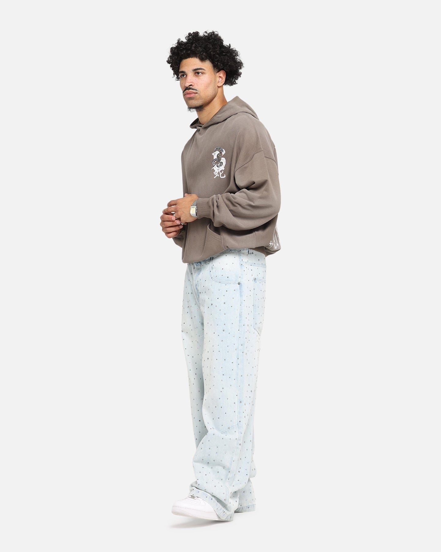 Saint Morta Amplus Glamourama Jeans Blue Dust