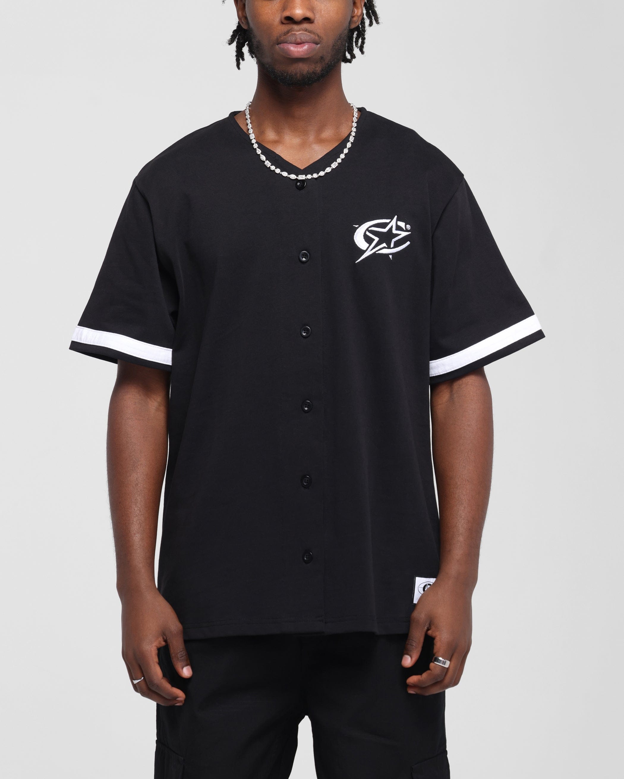 Carre C - Star Baseball Jersey Black