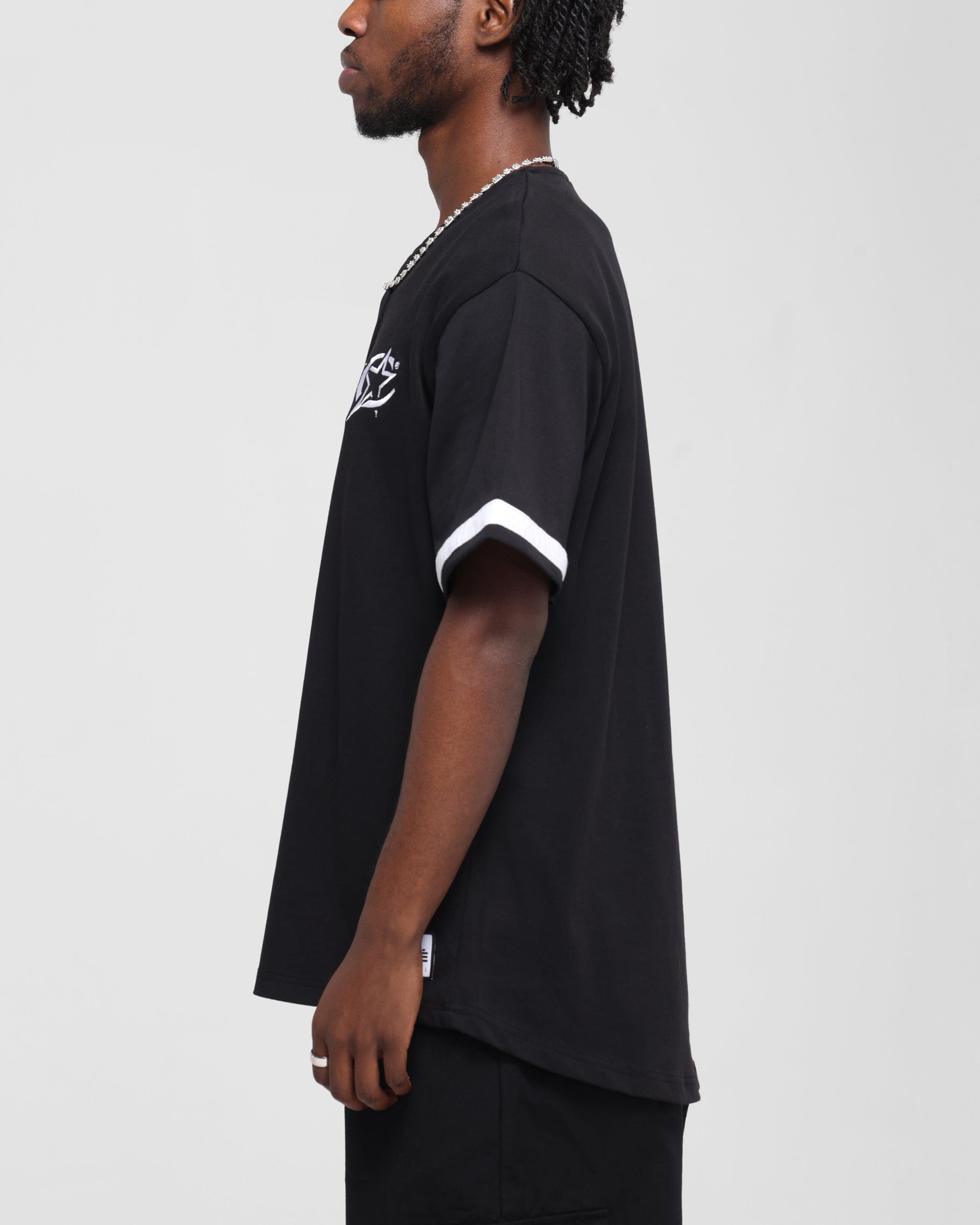 Carre C - Star Baseball Jersey Black