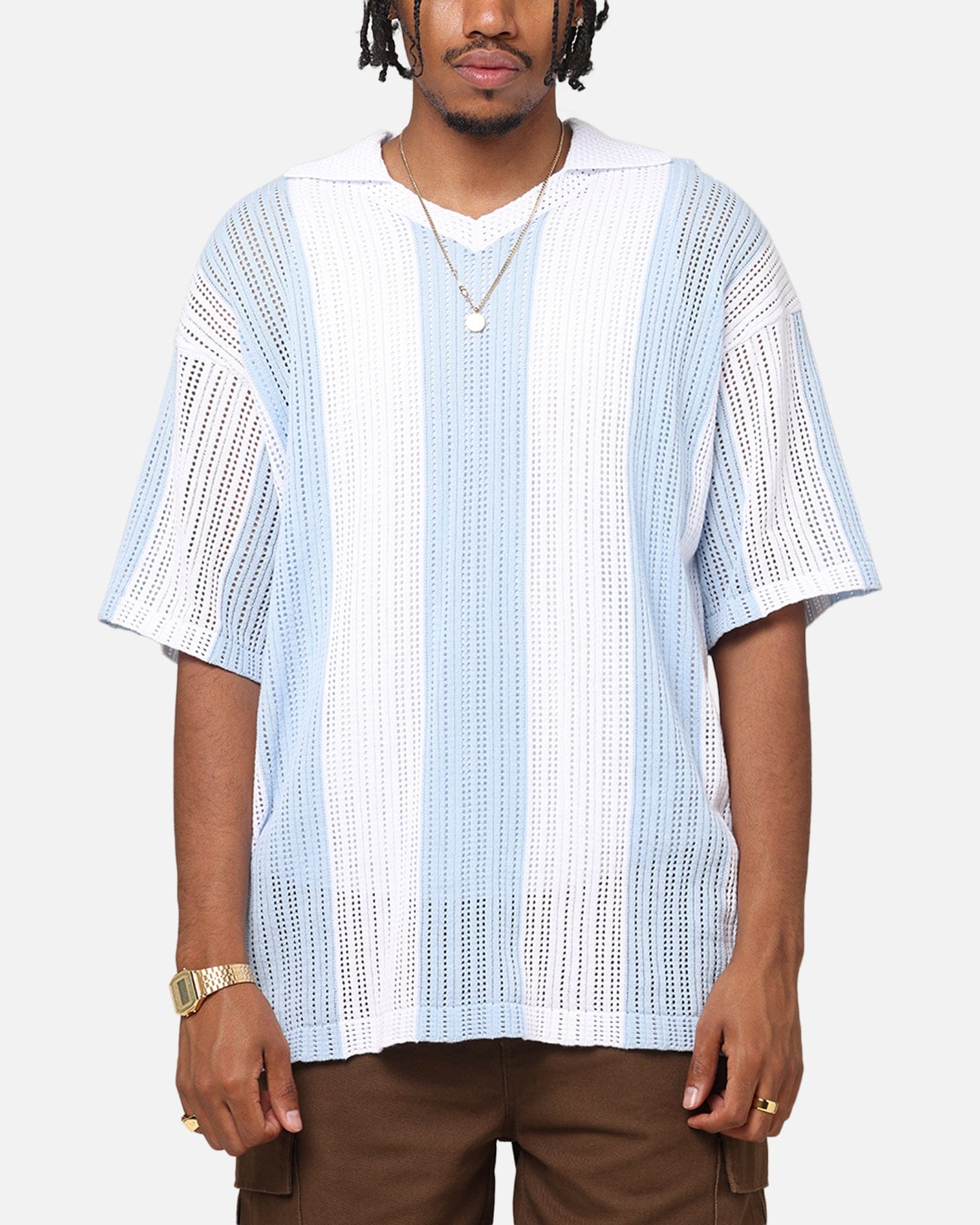 XXIII Knit Jersey Blue/White