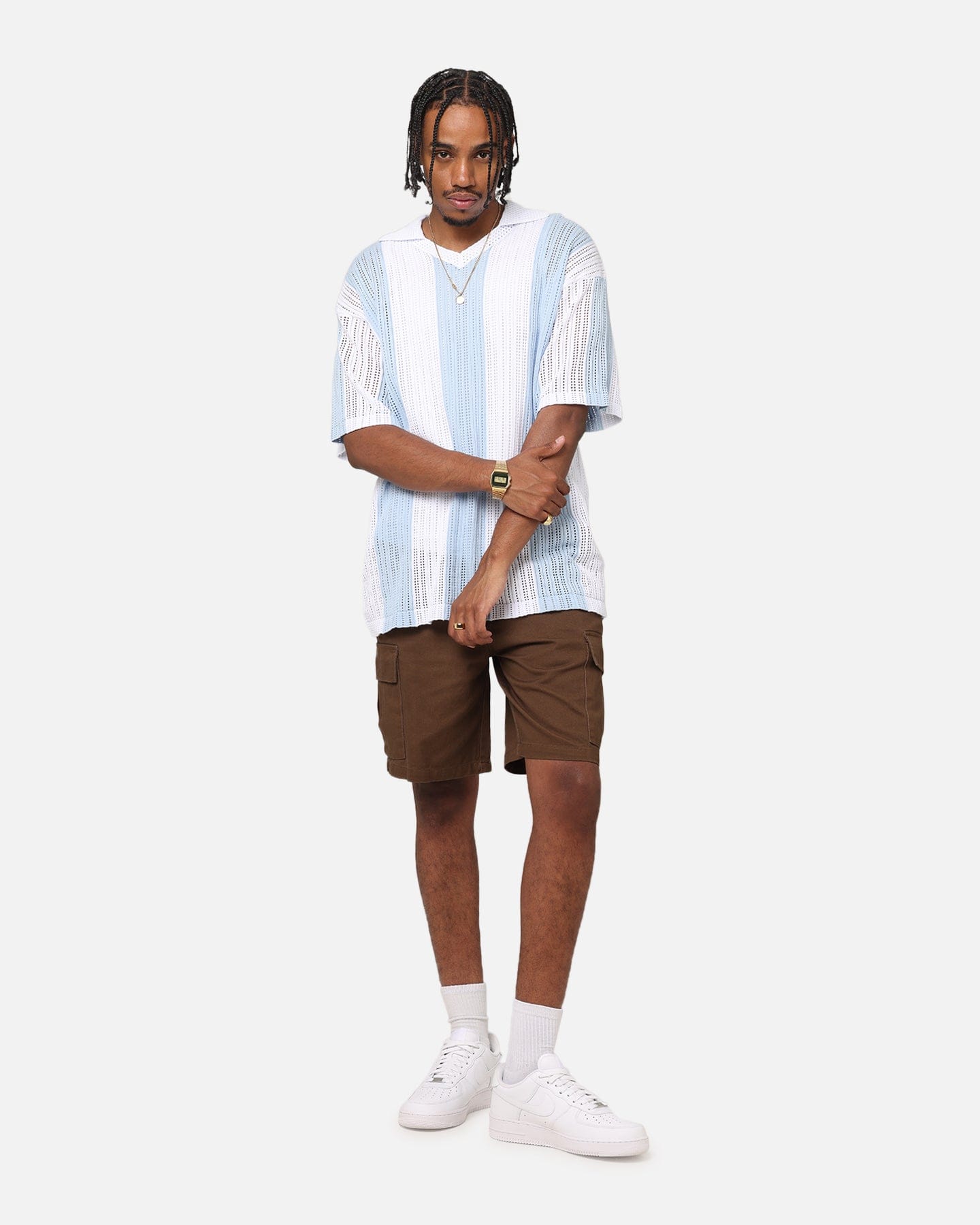 XXIII Knit Jersey Blue/White
