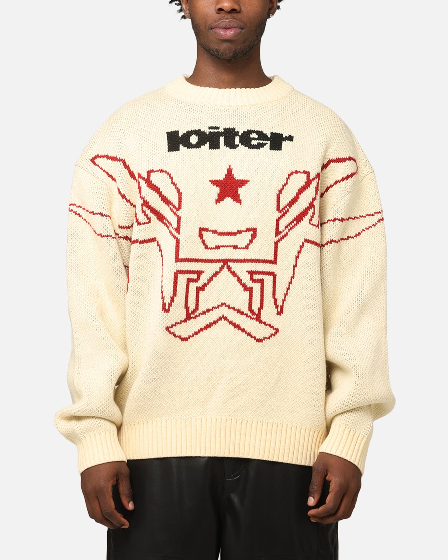 Loiter Substance Knit Sweater Off White