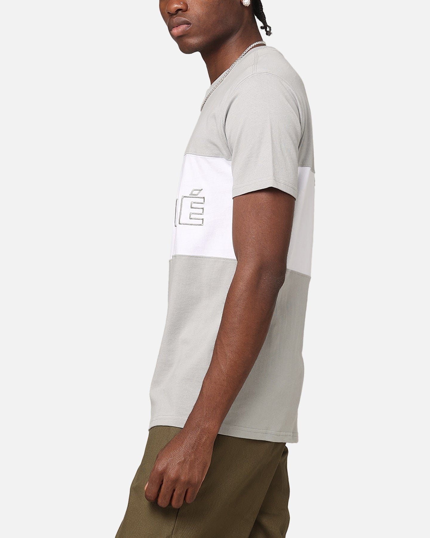 Carre Boost Panel T - Shirt Grey/White