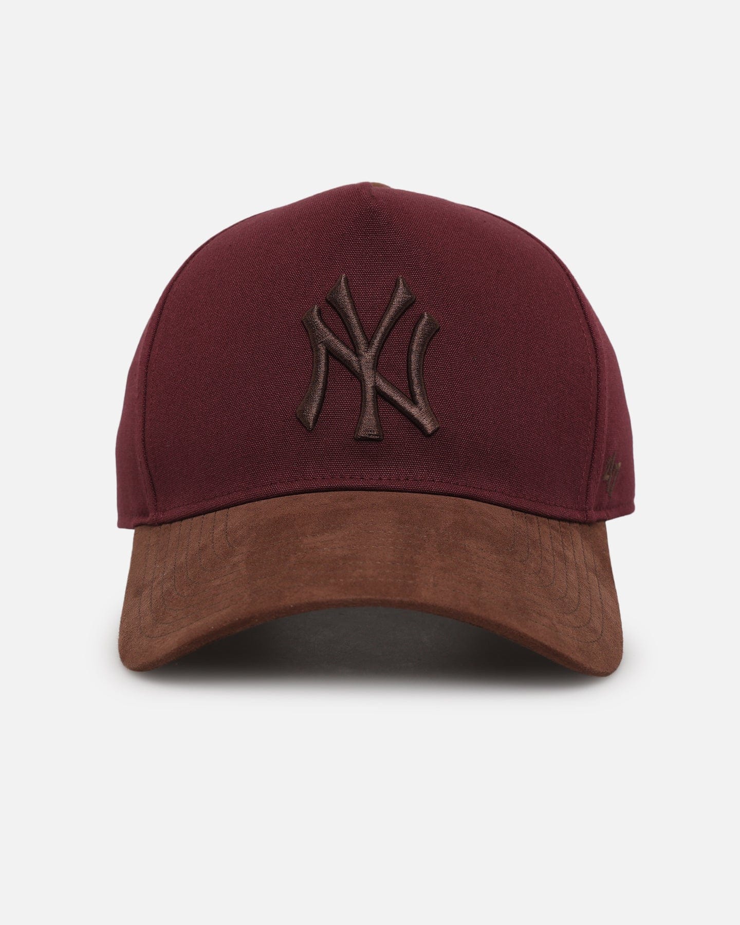 47 Brand New York Yankees Cherry Pie Offside DT Snapback Dark Maroon