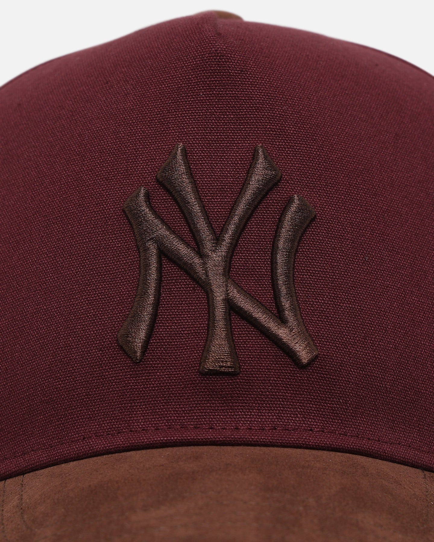 47 Brand New York Yankees Cherry Pie Offside DT Snapback Dark Maroon