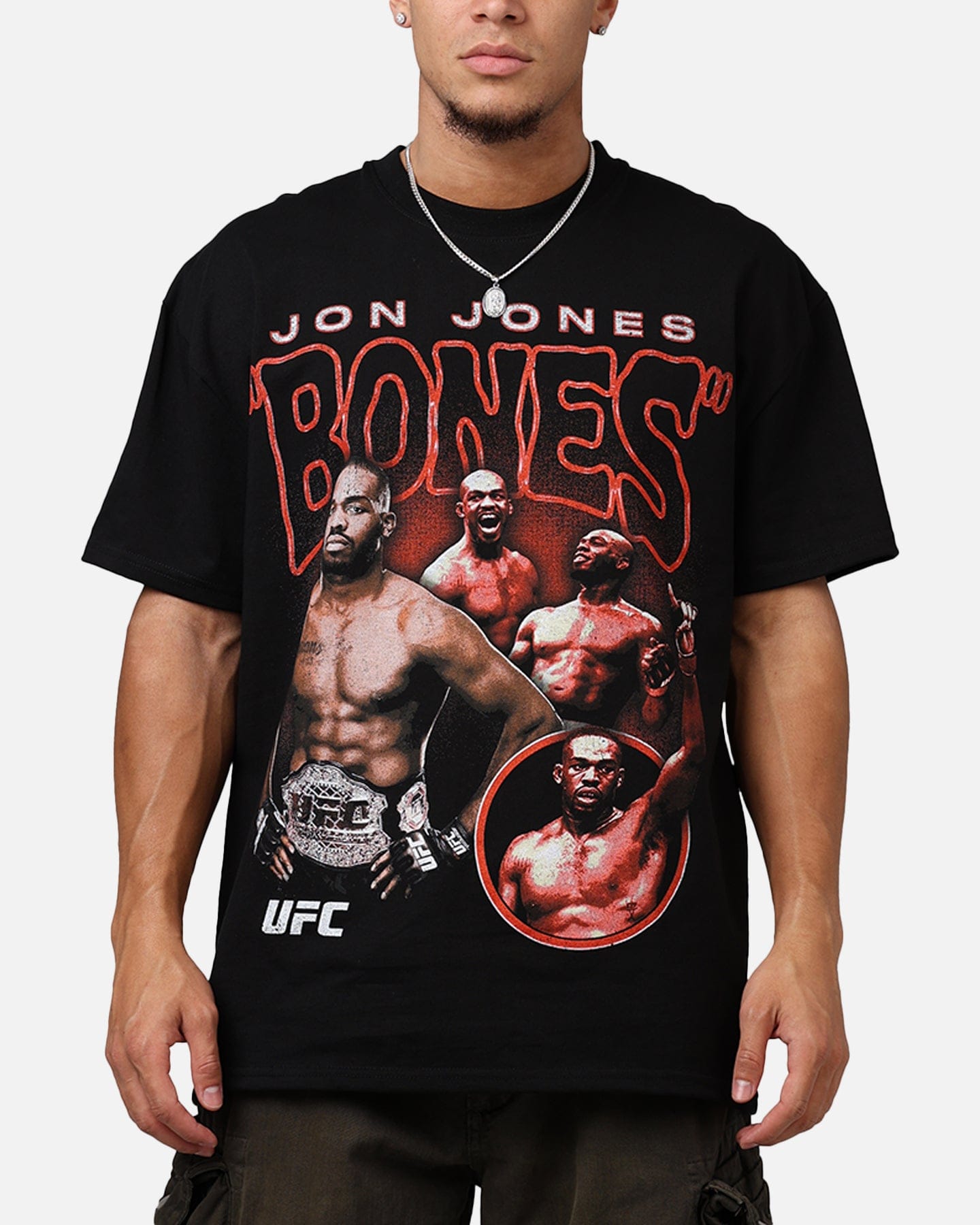 Culture KINGS UFC by Culture Kings Jon Jones Heavy T - Shirt Black