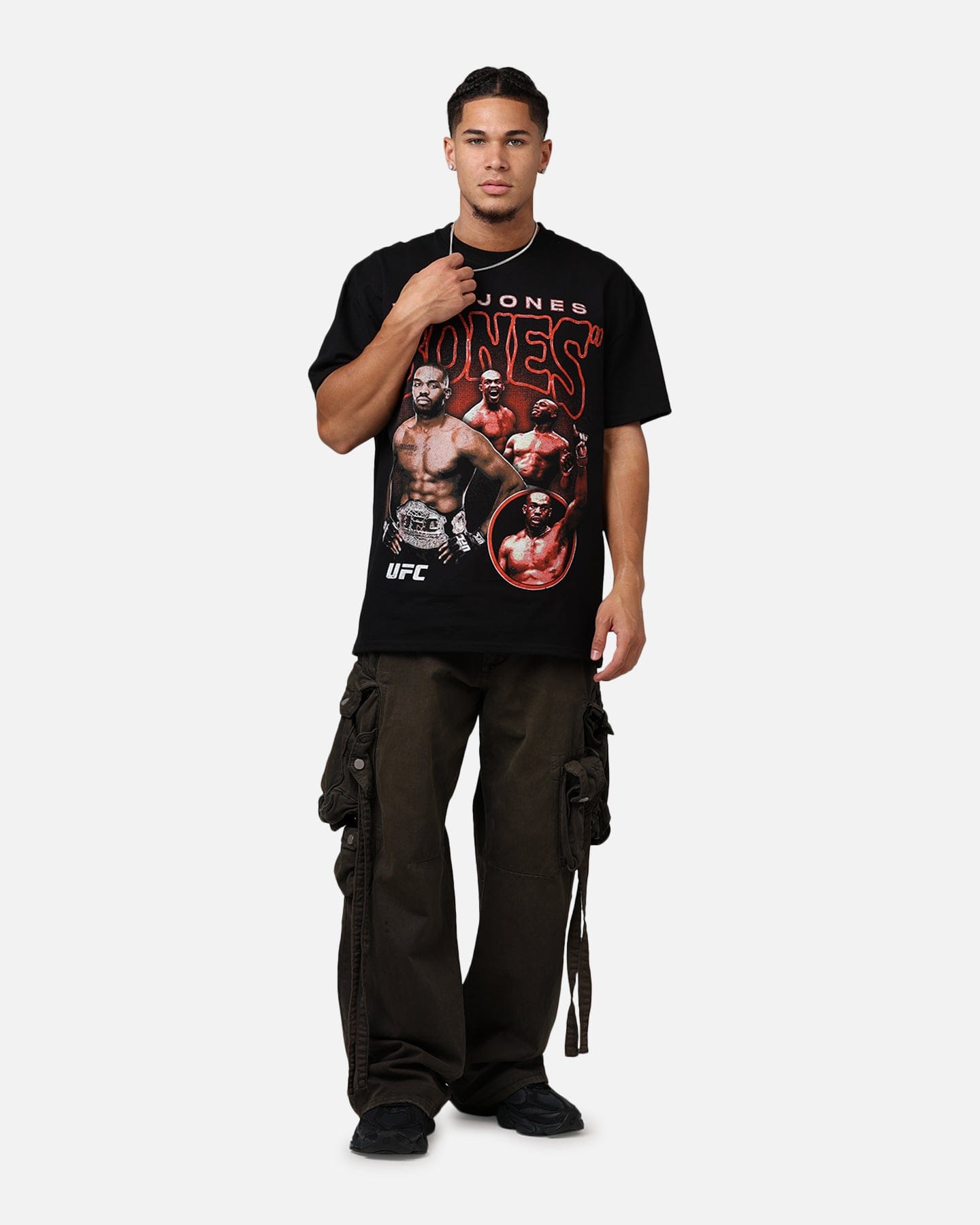 Culture KINGS UFC by Culture Kings Jon Jones Heavy T - Shirt Black