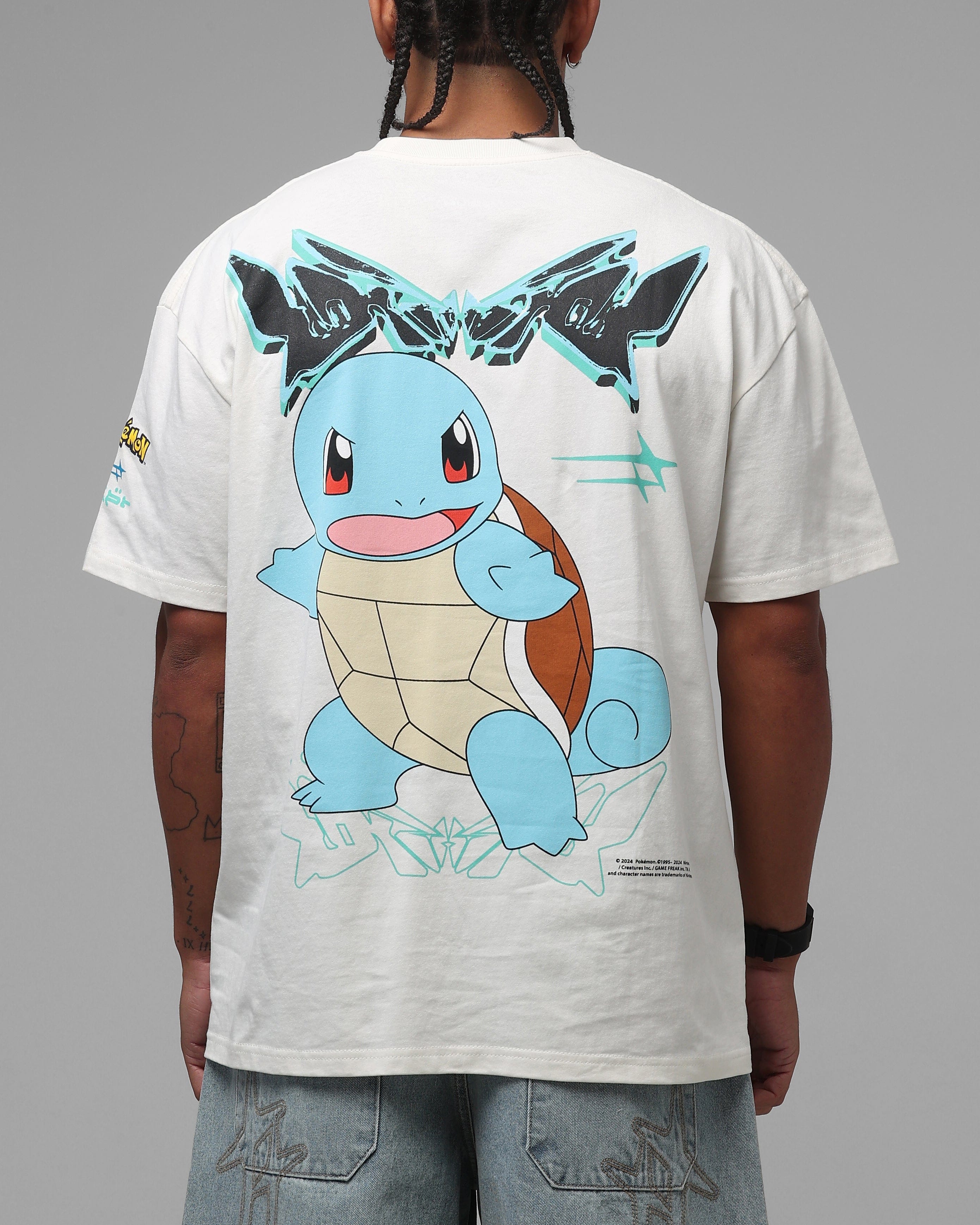Loiter Pokémon By Loiter Squirtle Heavyweight T - Shirt Off White