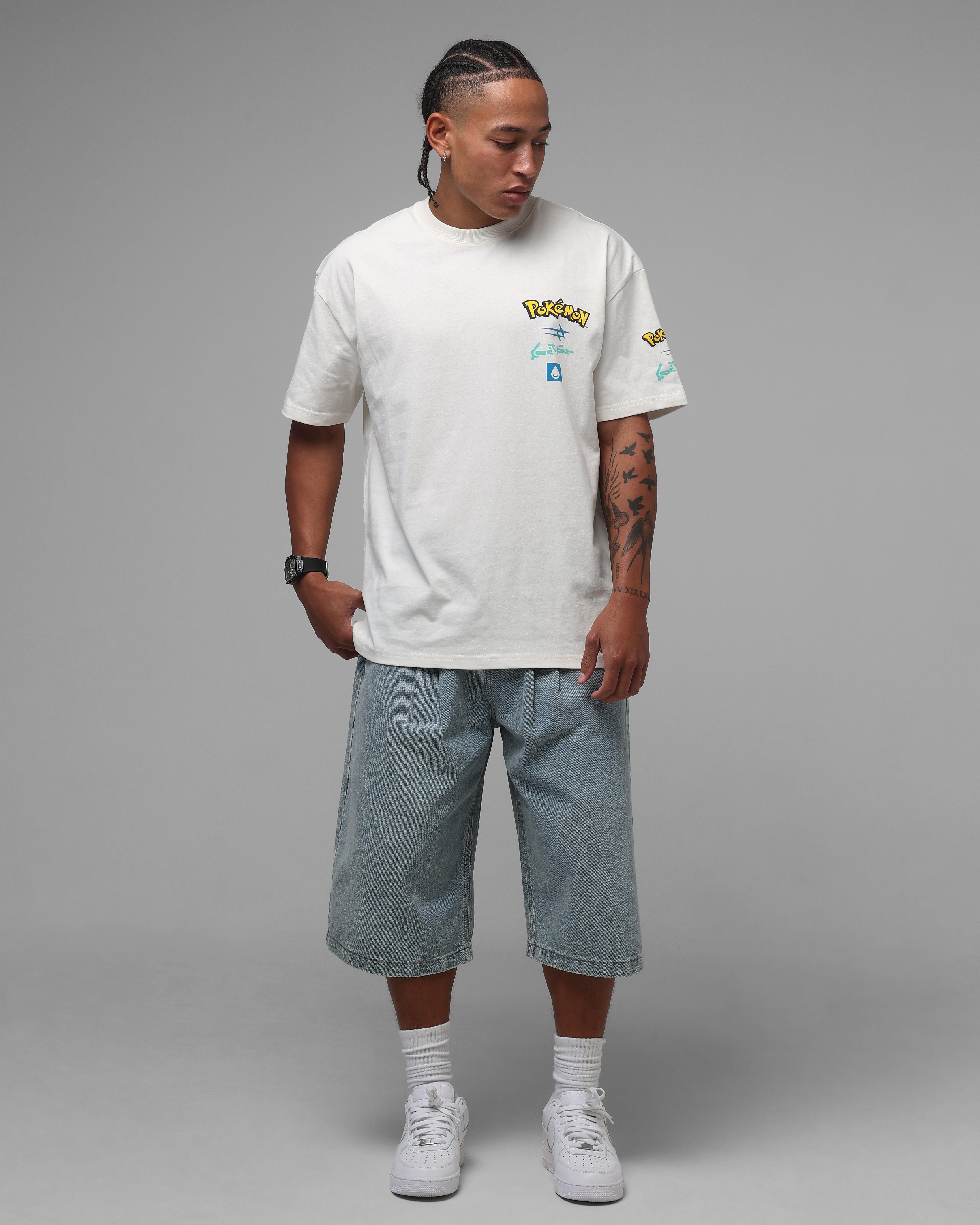 Loiter Pokémon By Loiter Squirtle Heavyweight T - Shirt Off White