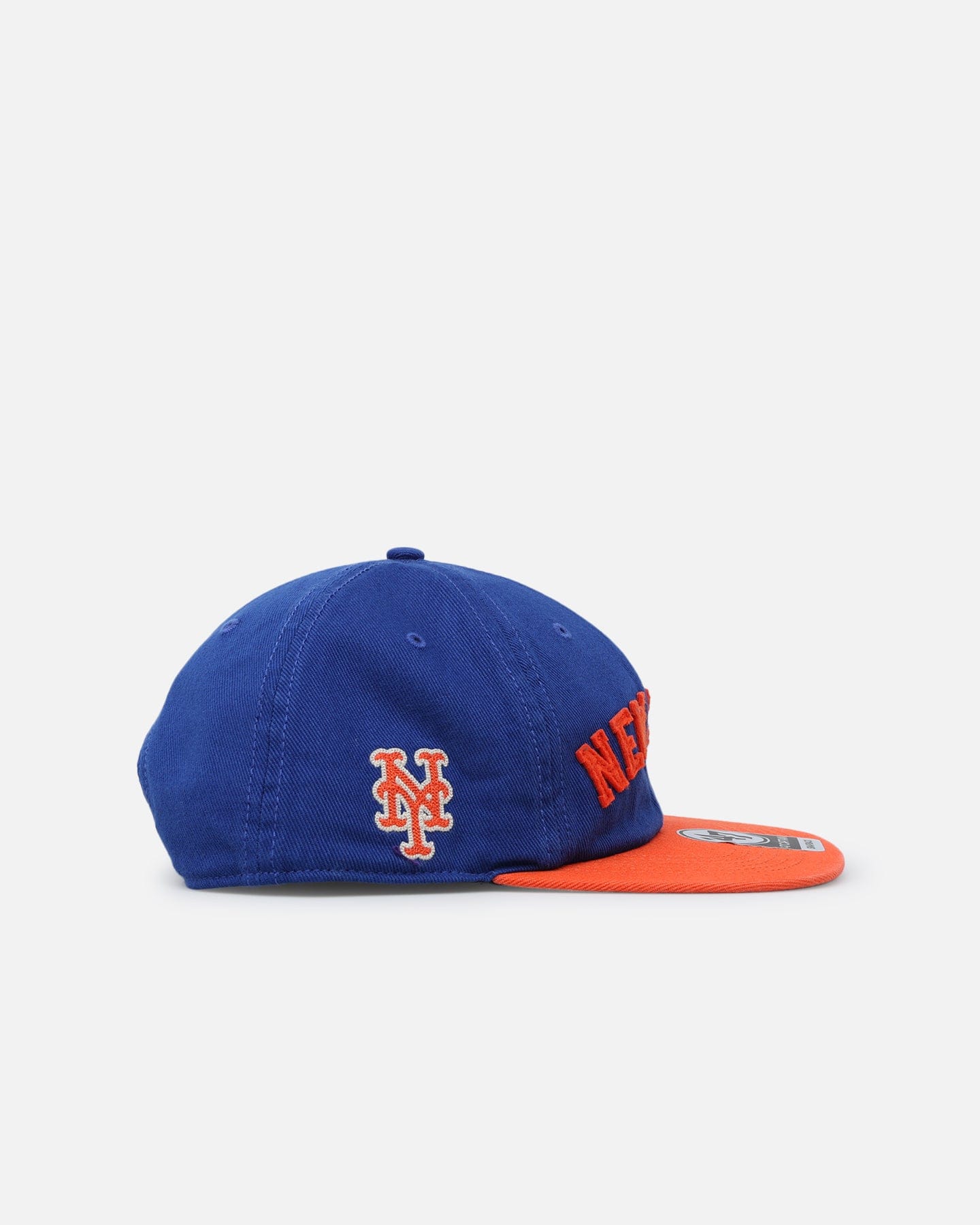 47 Brand New York Mets The City Block Collection Club Legacy '47 Captain Snapback Royal