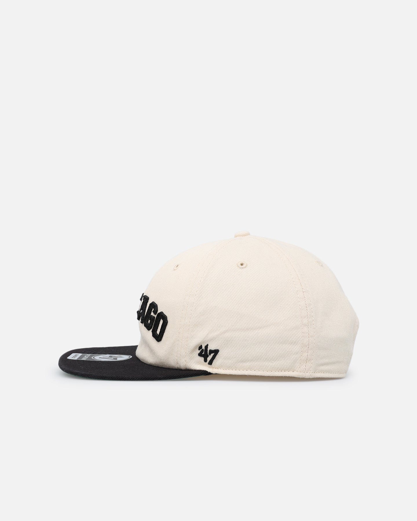 47 Brand Chicago Blackhawks The City Block Collection Club Legacy '47 Captain Snapback Natural