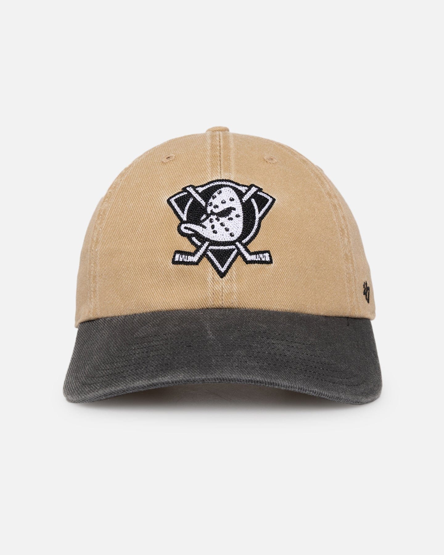 47 Brand Anaheim Ducks Apollo Chain 47 Clean Up Strapback Khaki