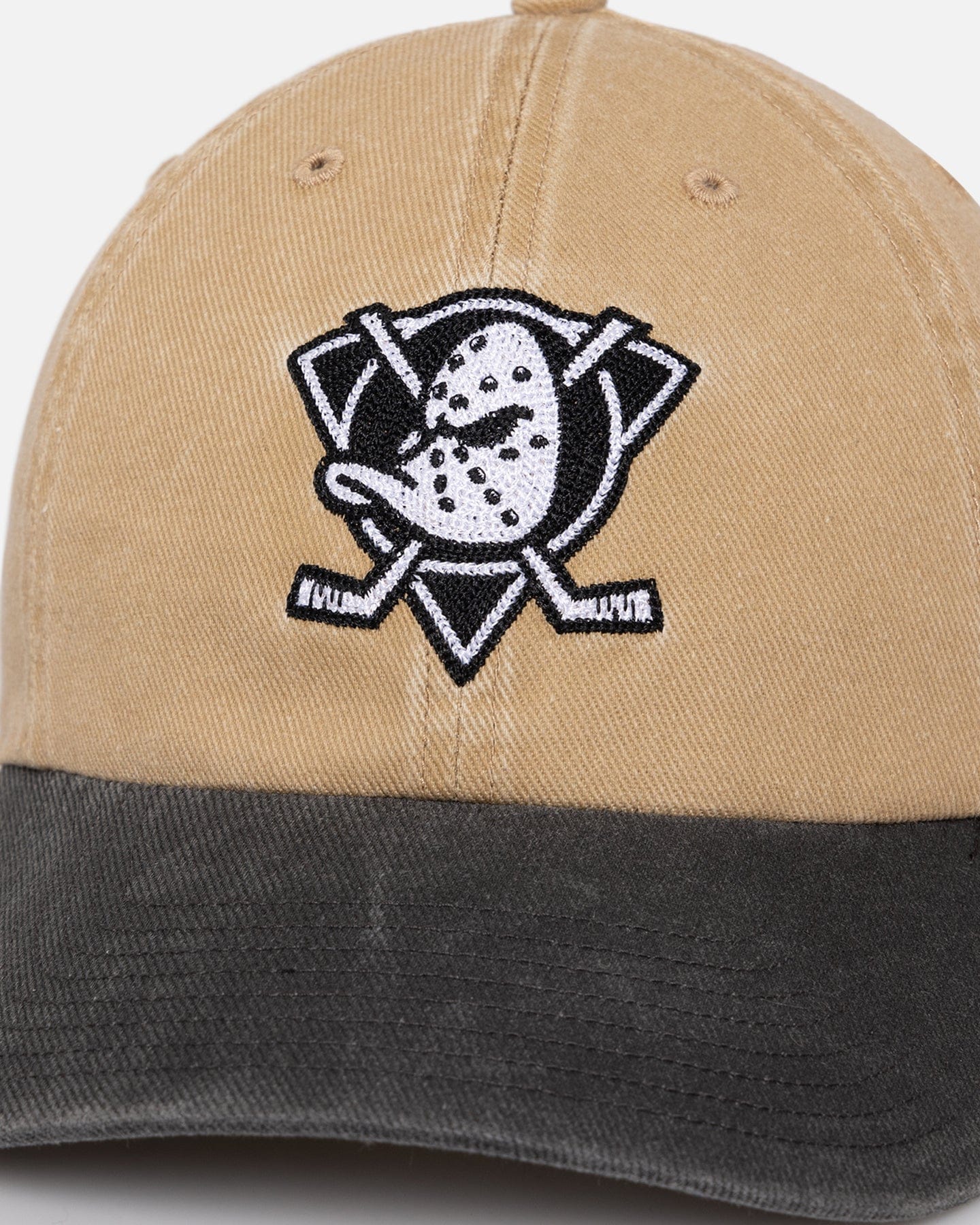 47 Brand Anaheim Ducks Apollo Chain 47 Clean Up Strapback Khaki