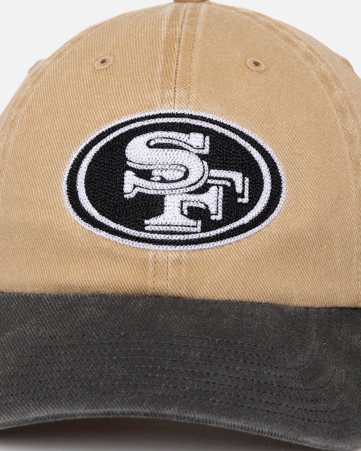 47 Brand San Francisco 49ers Apollo Chain 47 Clean Up Strapback Khaki