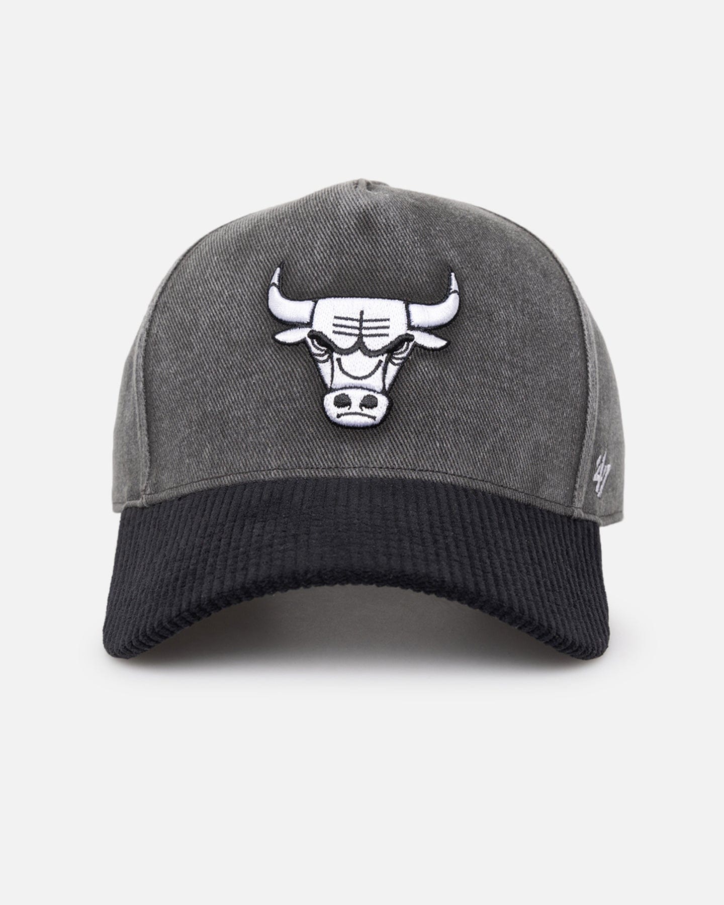 47 Brand Chicago Bulls Apollo Corduroy Offside DT Snapback Black