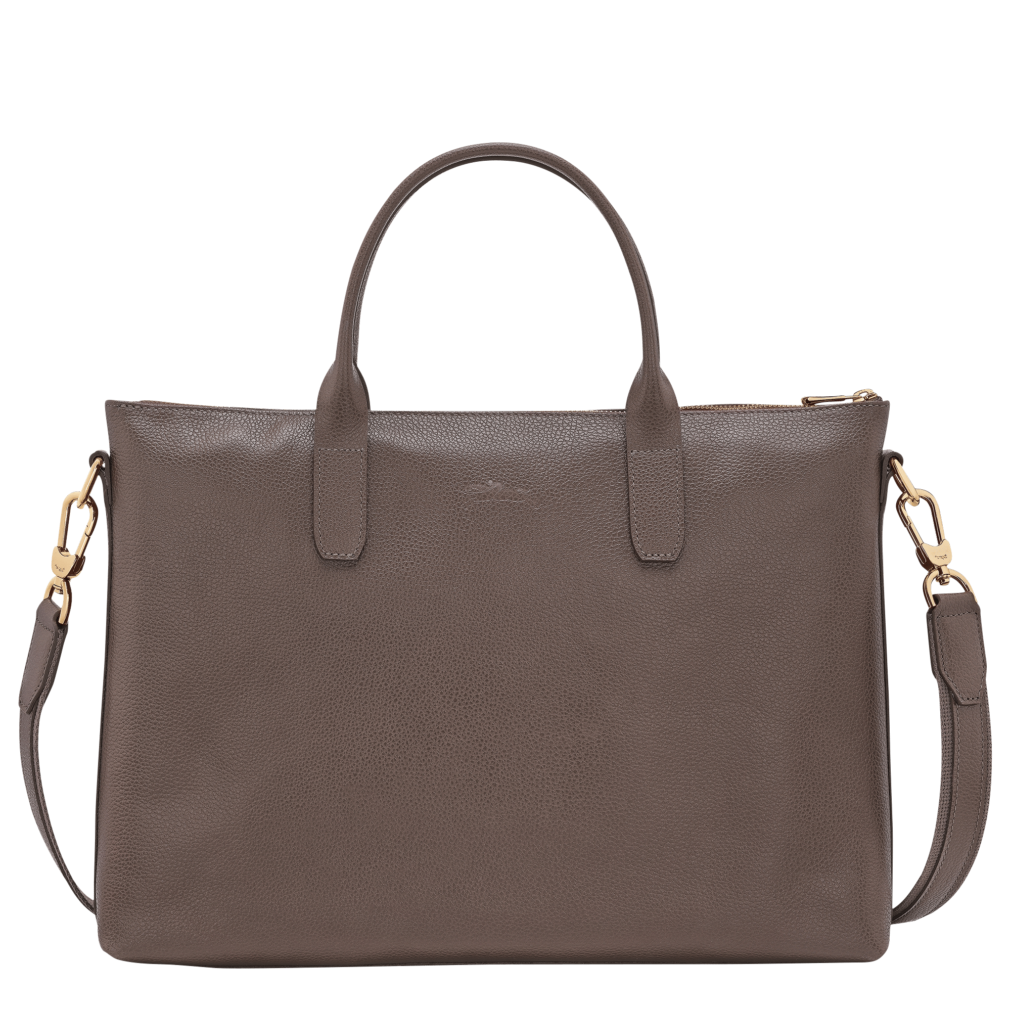 Long Champ Longchamp Le Foulonné S Briefcase Taupe