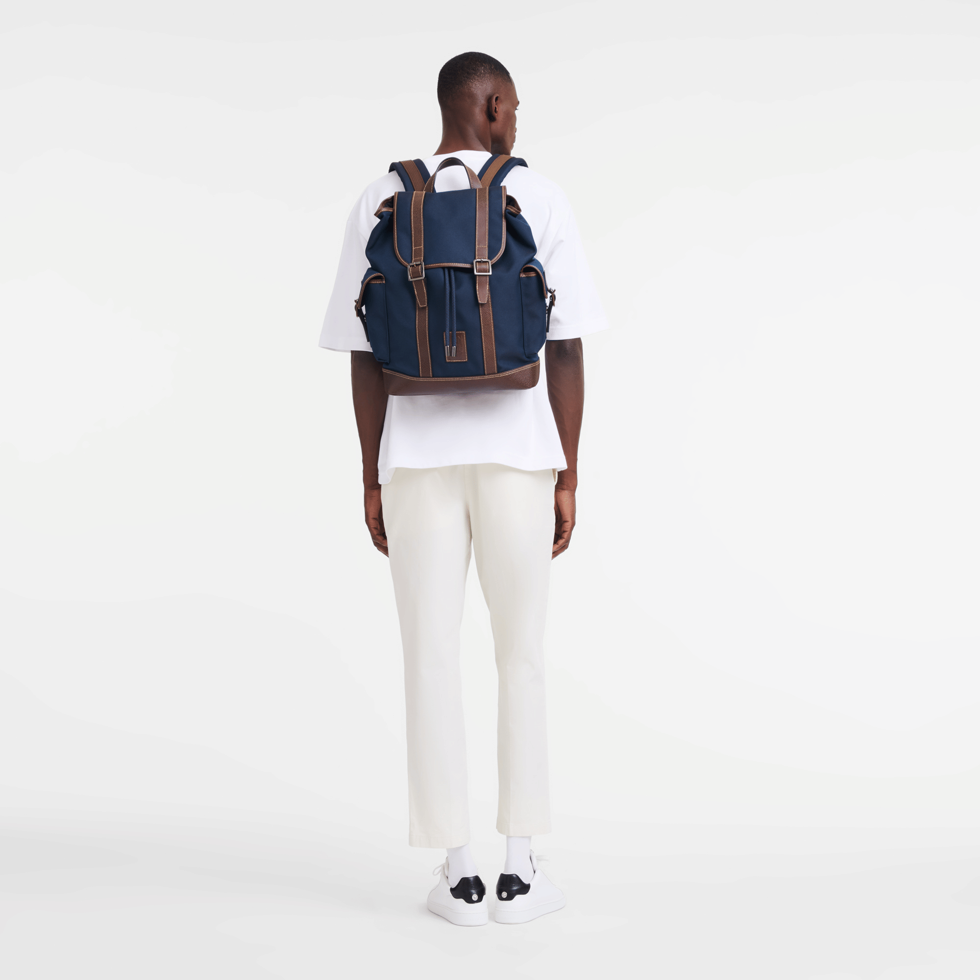 Long Champ Longchamp Boxford Backpack Blue