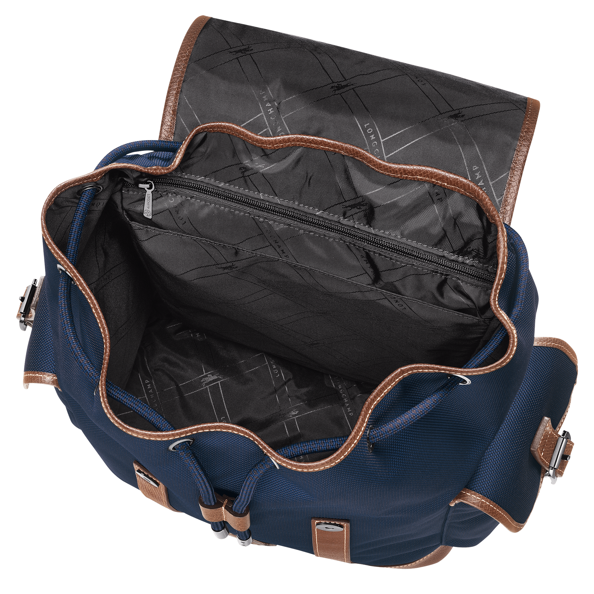 Long Champ Longchamp Boxford Backpack Blue