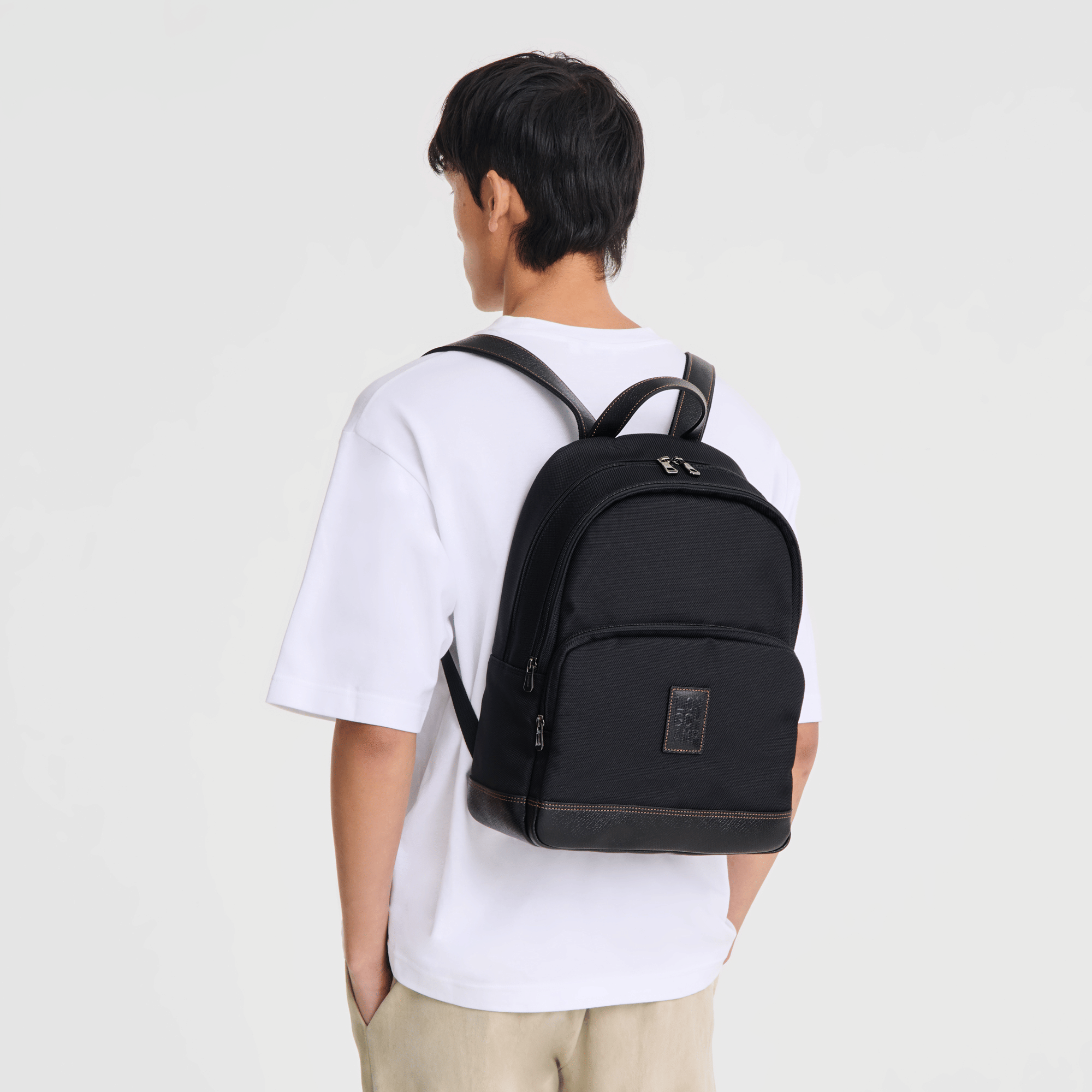 Long Champ Longchamp Boxford Backpack Black