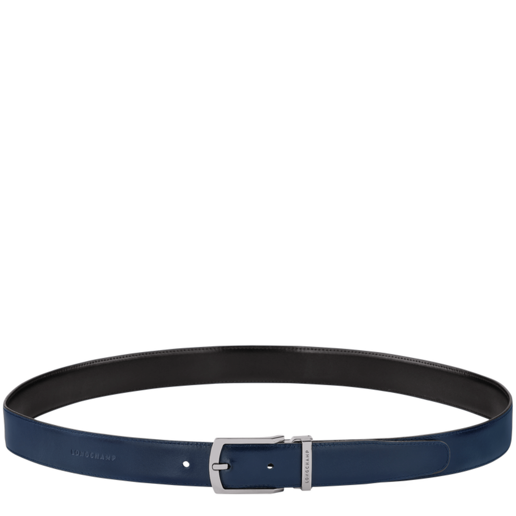 Long Champ Longchamp Delta Box Men's belt Black/Navy