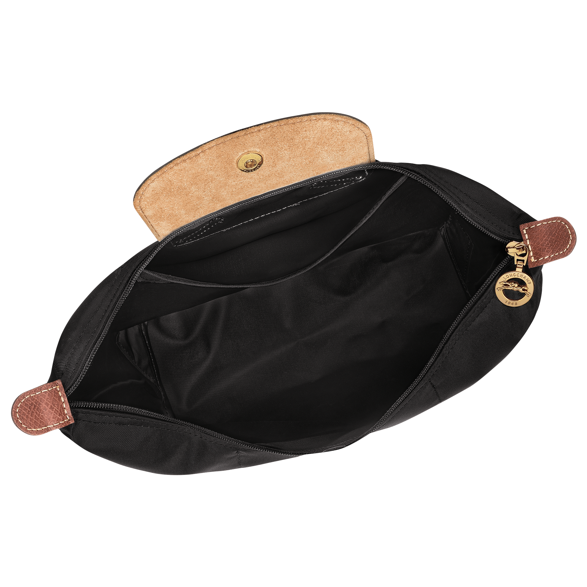 Long Champ Longchamp Le Pliage Original M Backpack Black
