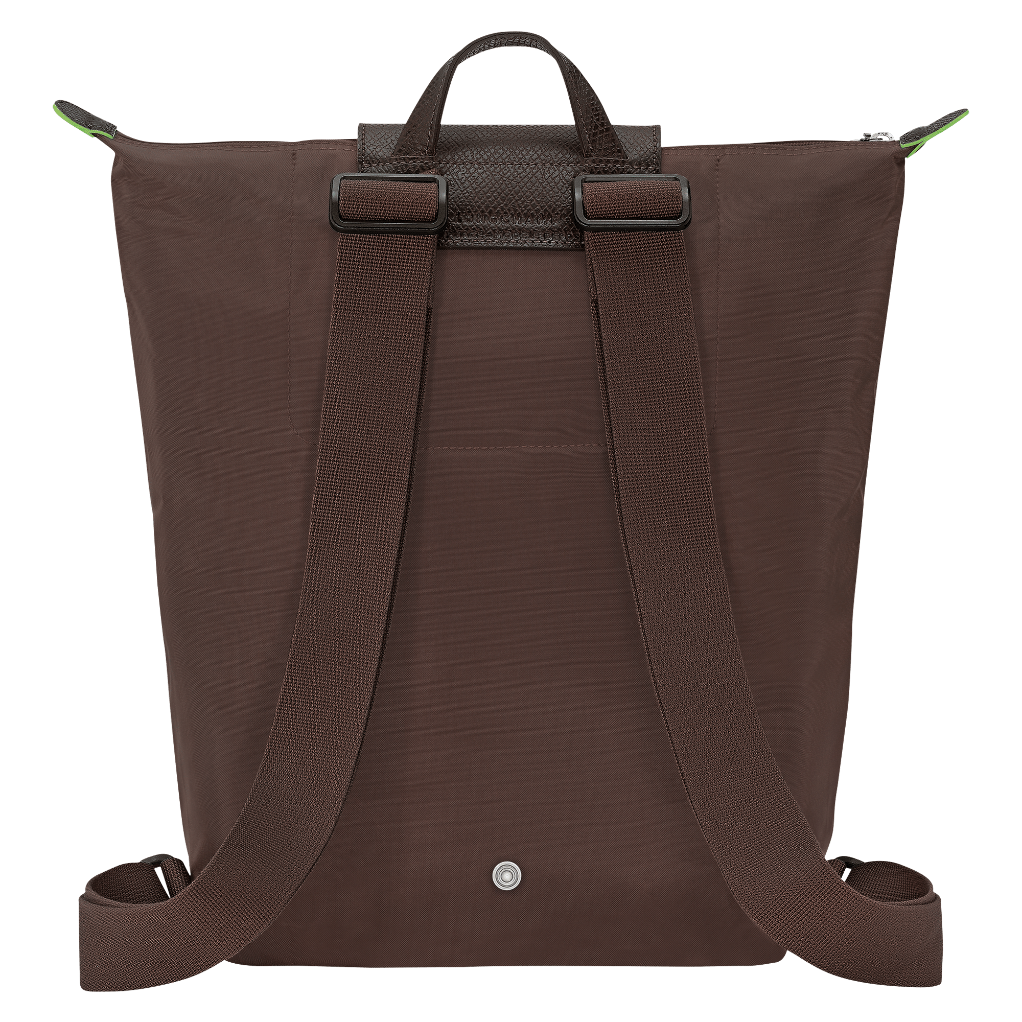 Long Champ Longchamp Le Pliage Green M Backpack Mocha